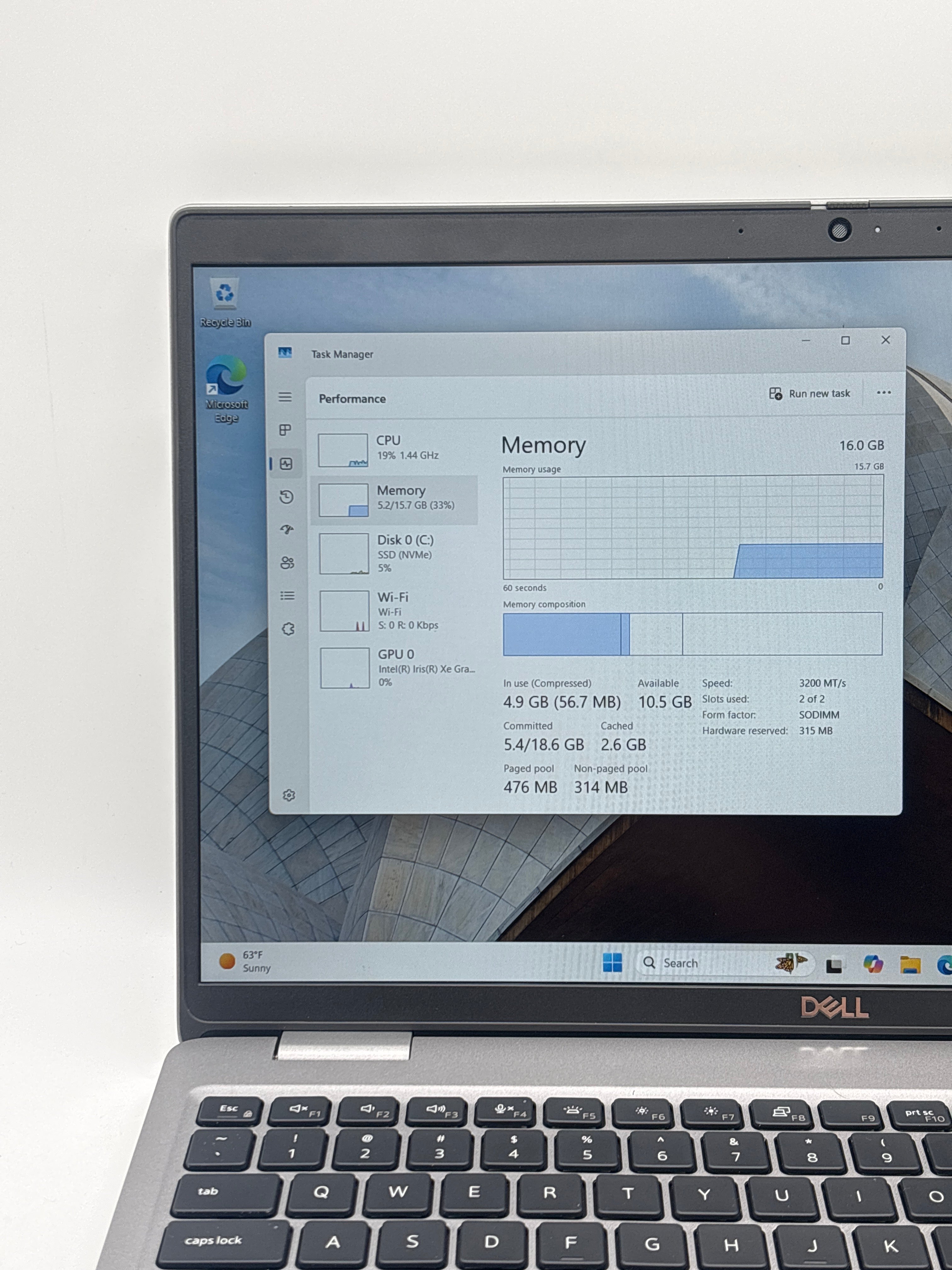 Dell Latitude 5540 i5-1345U 16GB RAM 512GB SSD Gray - Used