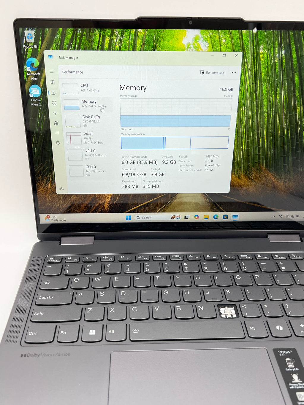 Lenovo Yoga 7 14IML9 Ultra 7 16GB RAM 1TB SSD - For Parts (READ DESC)