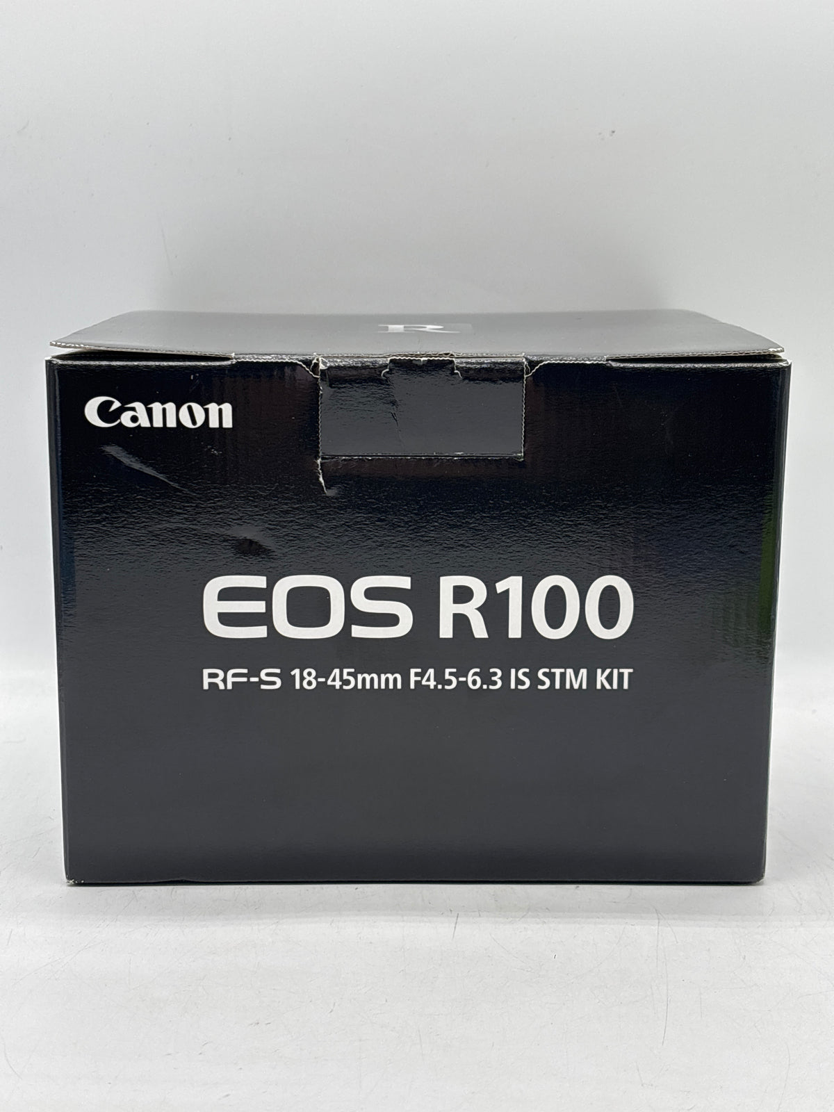 Canon EOS R100 w/ RF-S 18-45mm Lens Digital Camera Kit Black Open Box