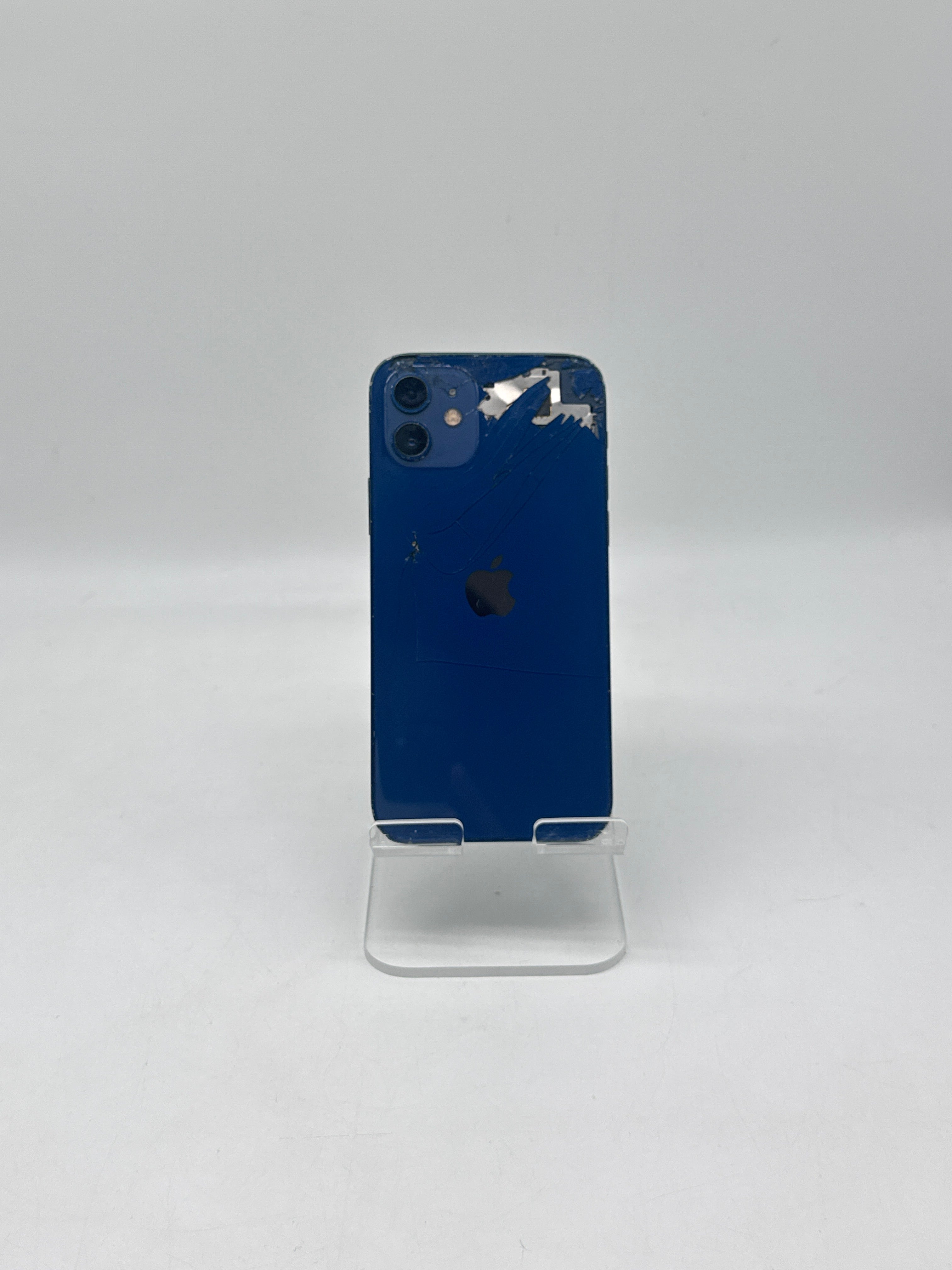 Apple iPhone 12 64GB Factory Unlocked - Cracked Back and Bad LCD
