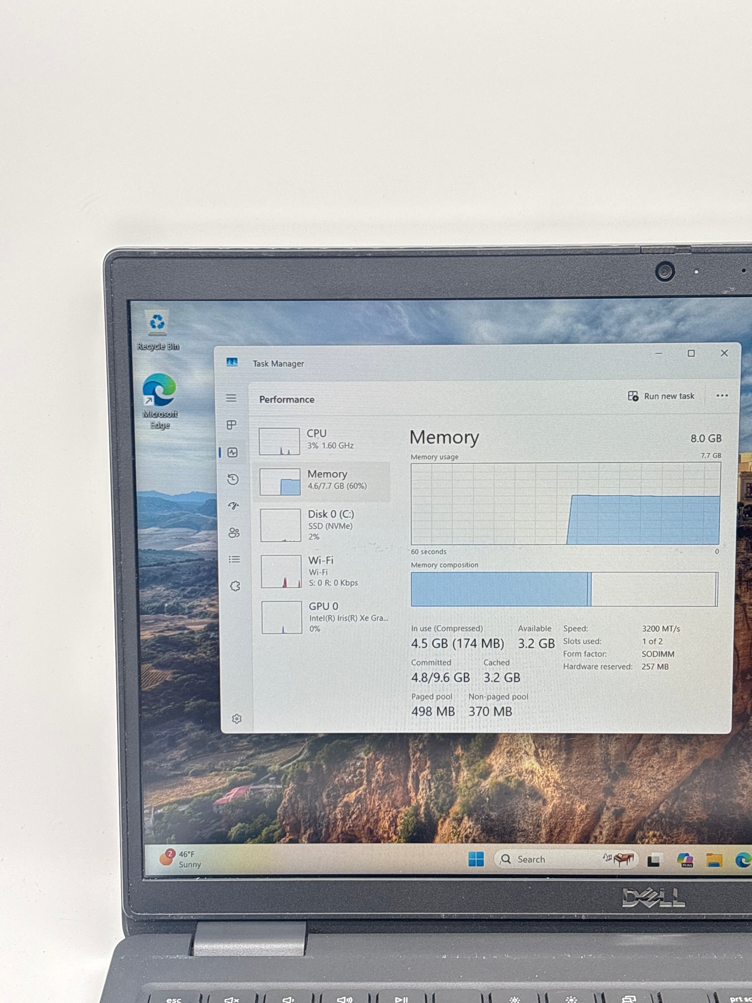 Dell Latitude 3520 i5-1135G7 8GB RAM 256GB SSD
