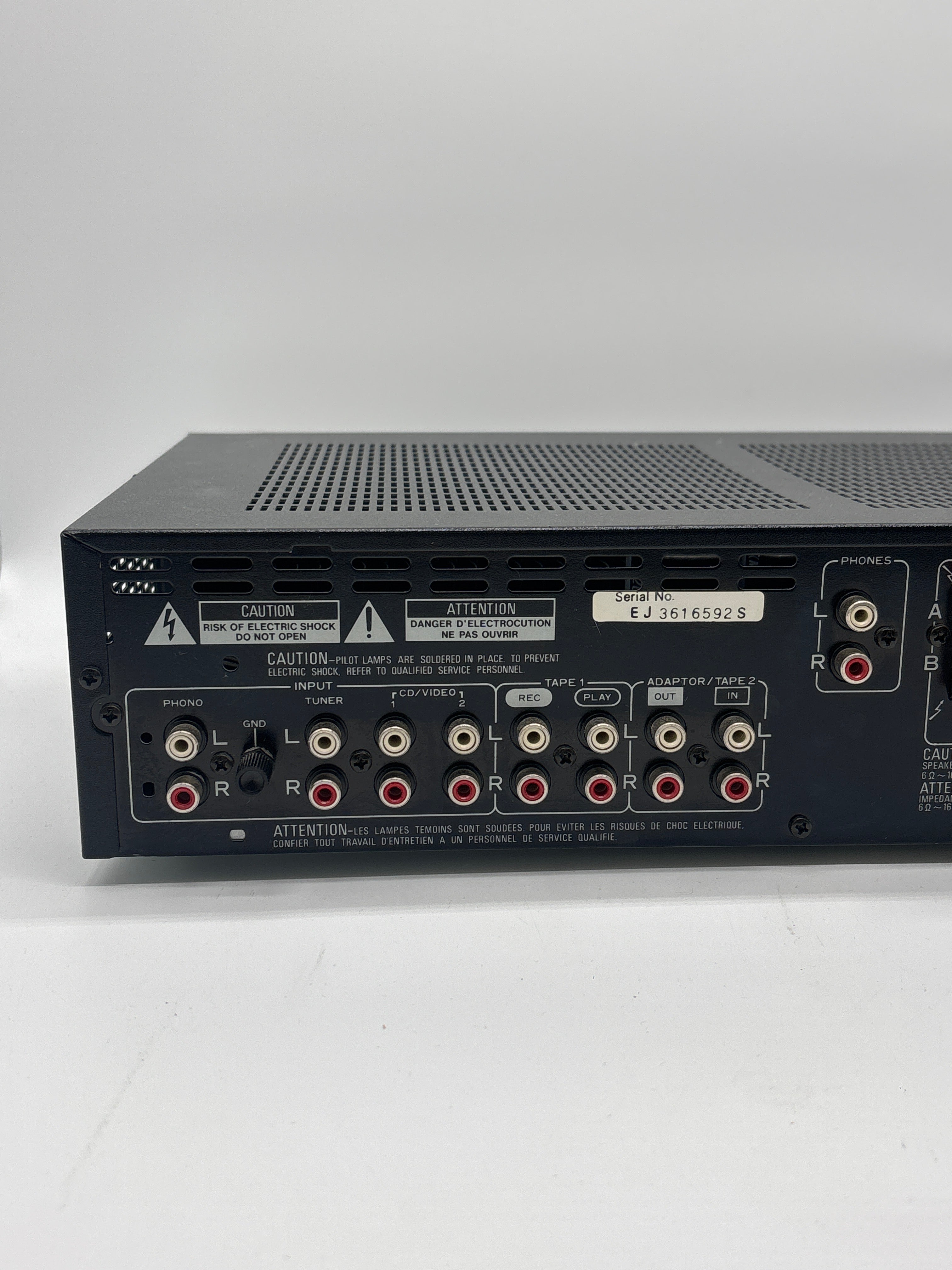Pioneer Amplifier SA-950 Integrated Amplifier Silver Untested - Does not power on