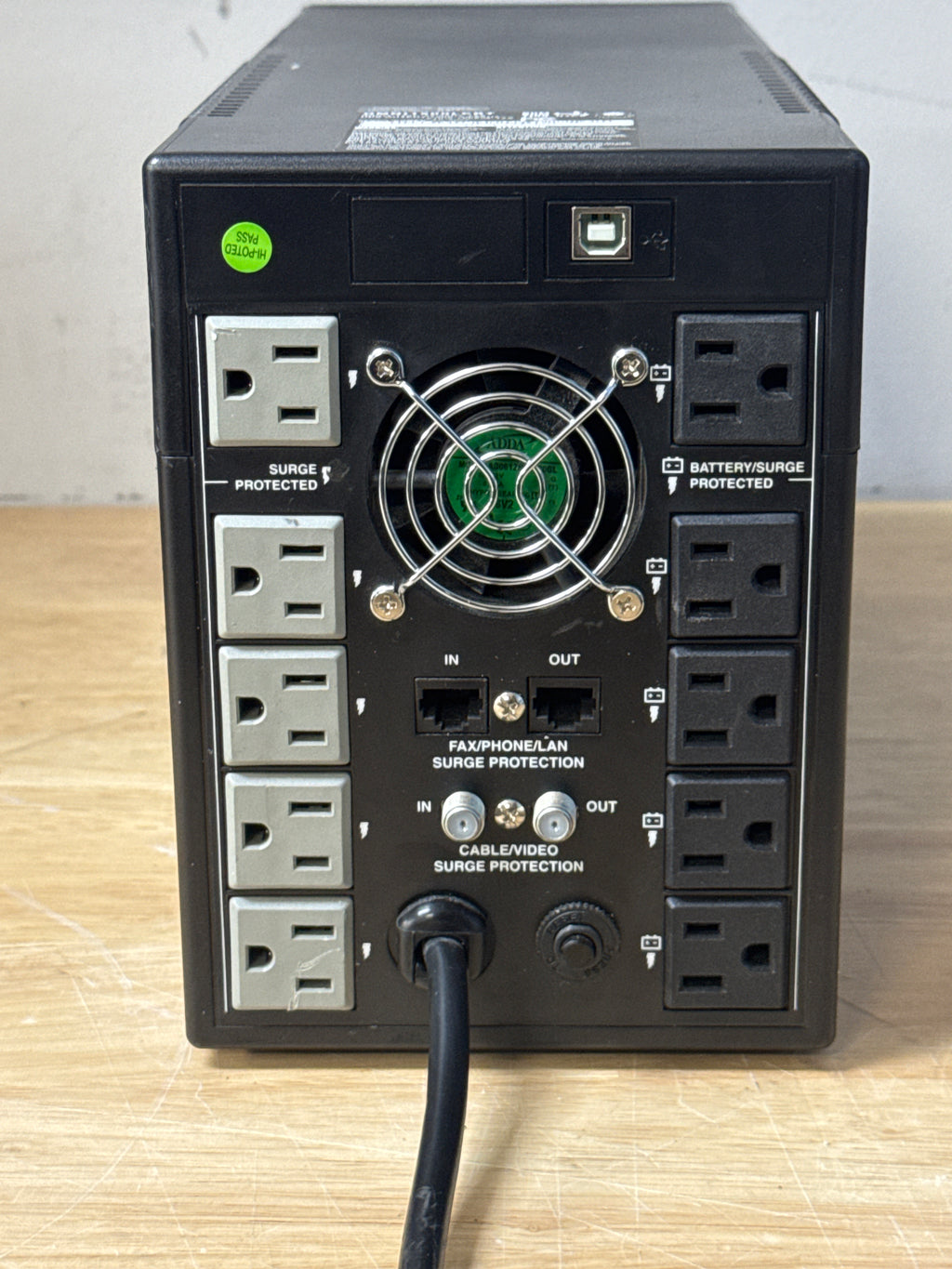 Tripp Lite OMNI1500LCDT UPS Battery Backup 10-Outlet Power Supply (No Battery)