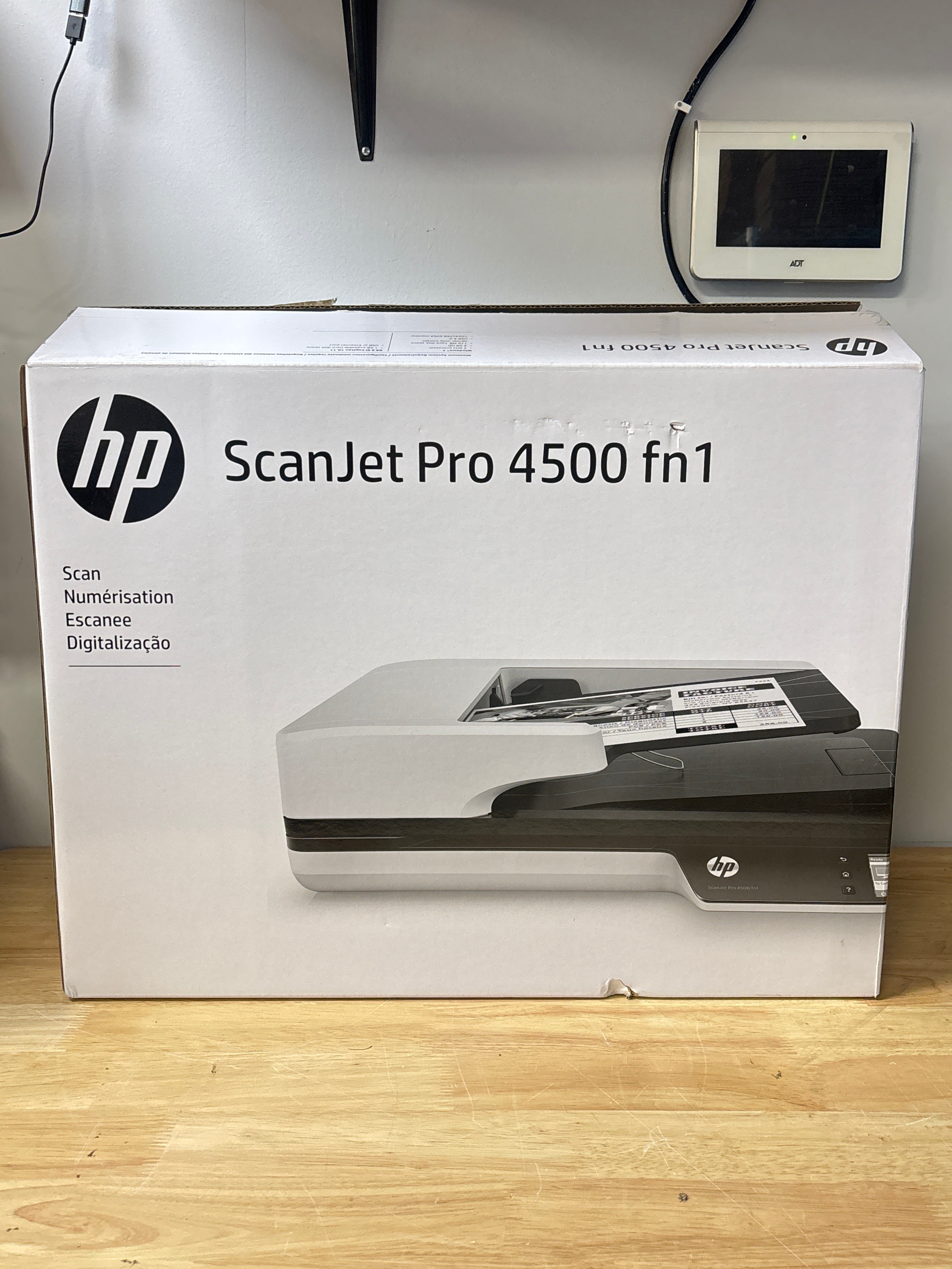HP ScanJet Pro 4500 FN1 Flatbed Scanner - Used With Box