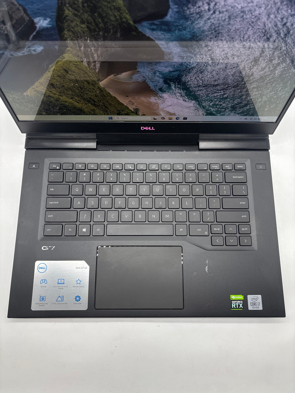 Dell G7 7500 15" Intel Core i7-10750H 16GB RAM 1TB SSD - For Parts