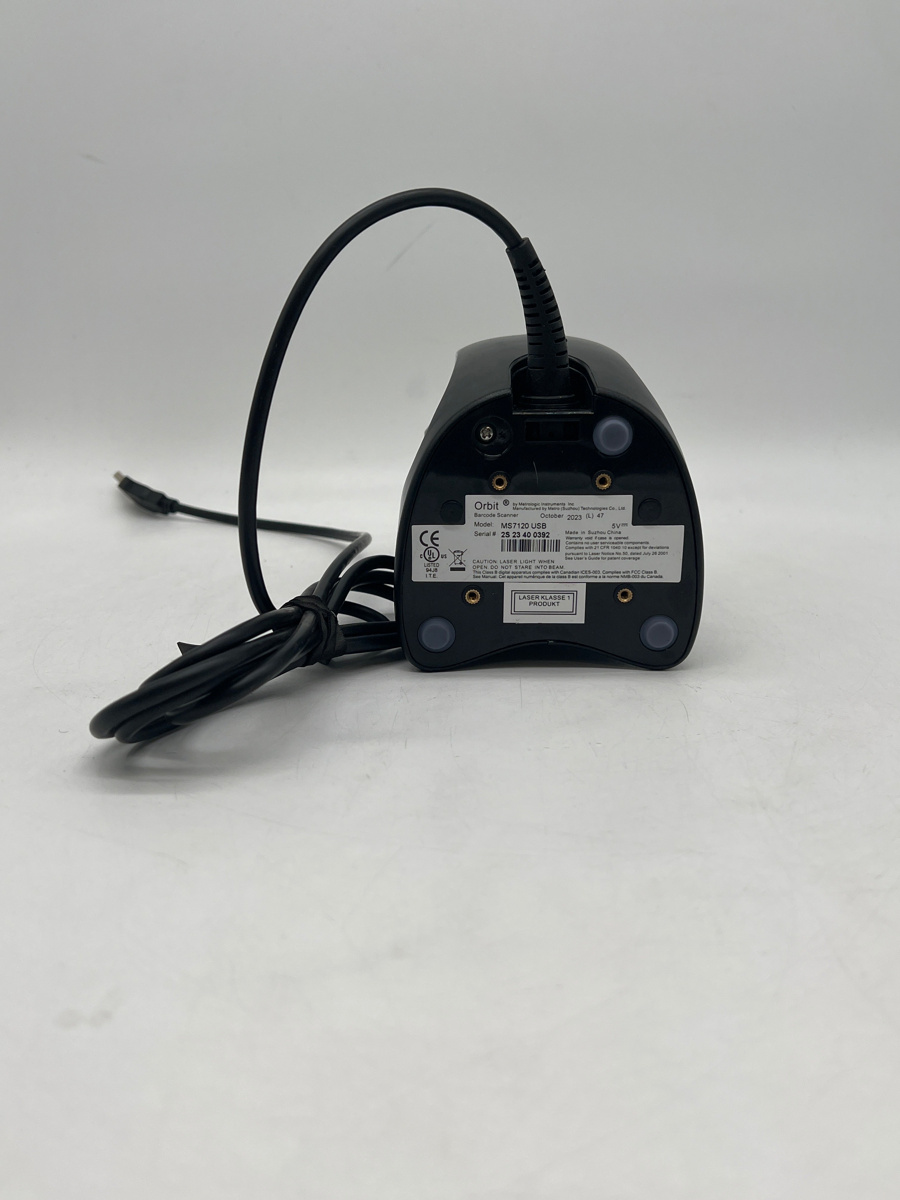 Orbit Barcode Scanner MS7120 USB Black - Used
