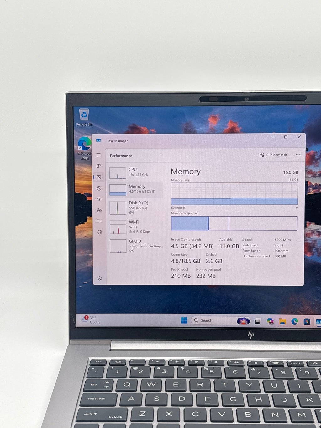 HP ZBook Firefly 14 G10 i7-1360P 16GB RAM 512GB SSD