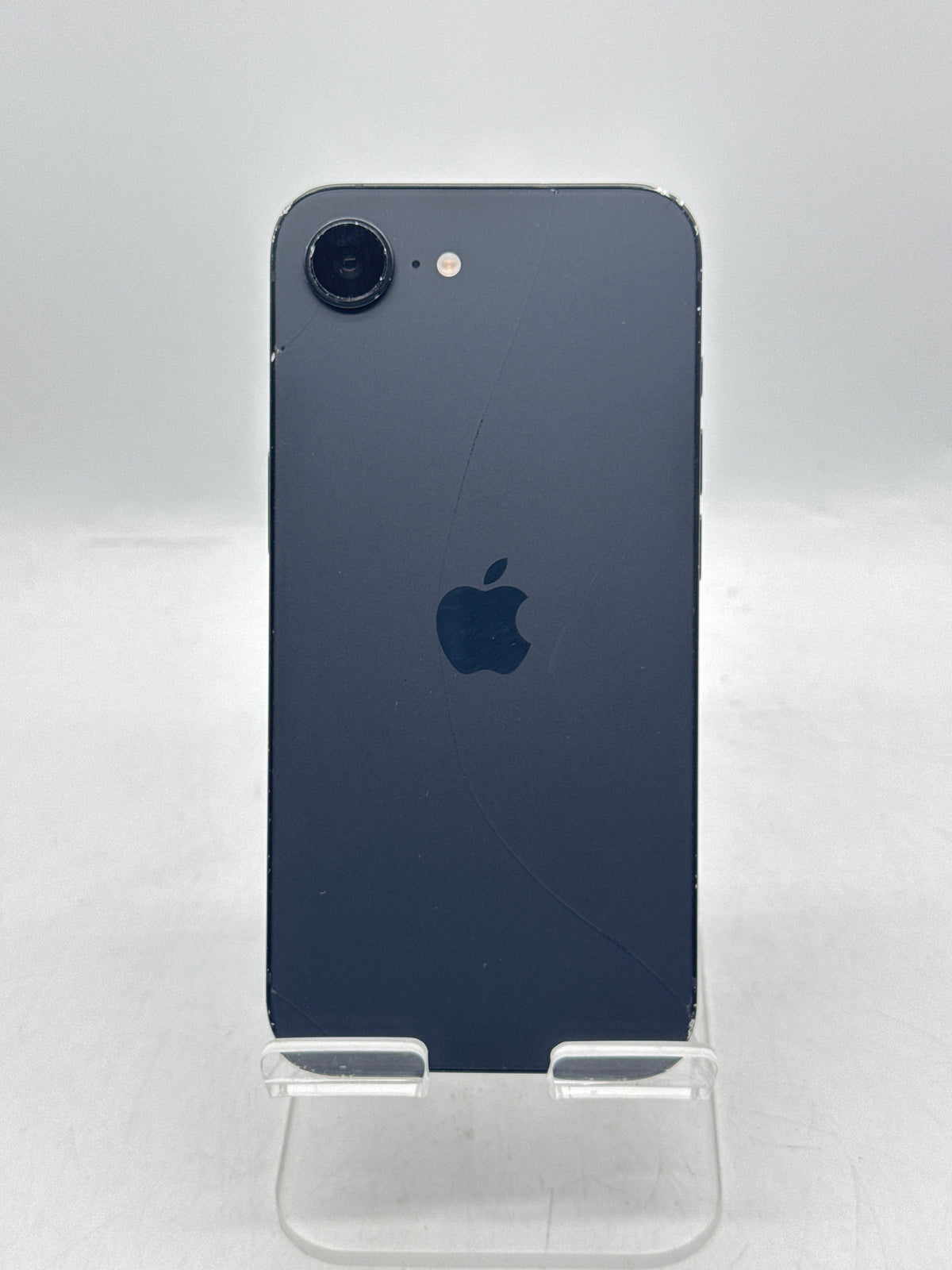 Apple iPhone 16e 6.1" 128GB Black Network Locked Boost Mobile - Cracked Back