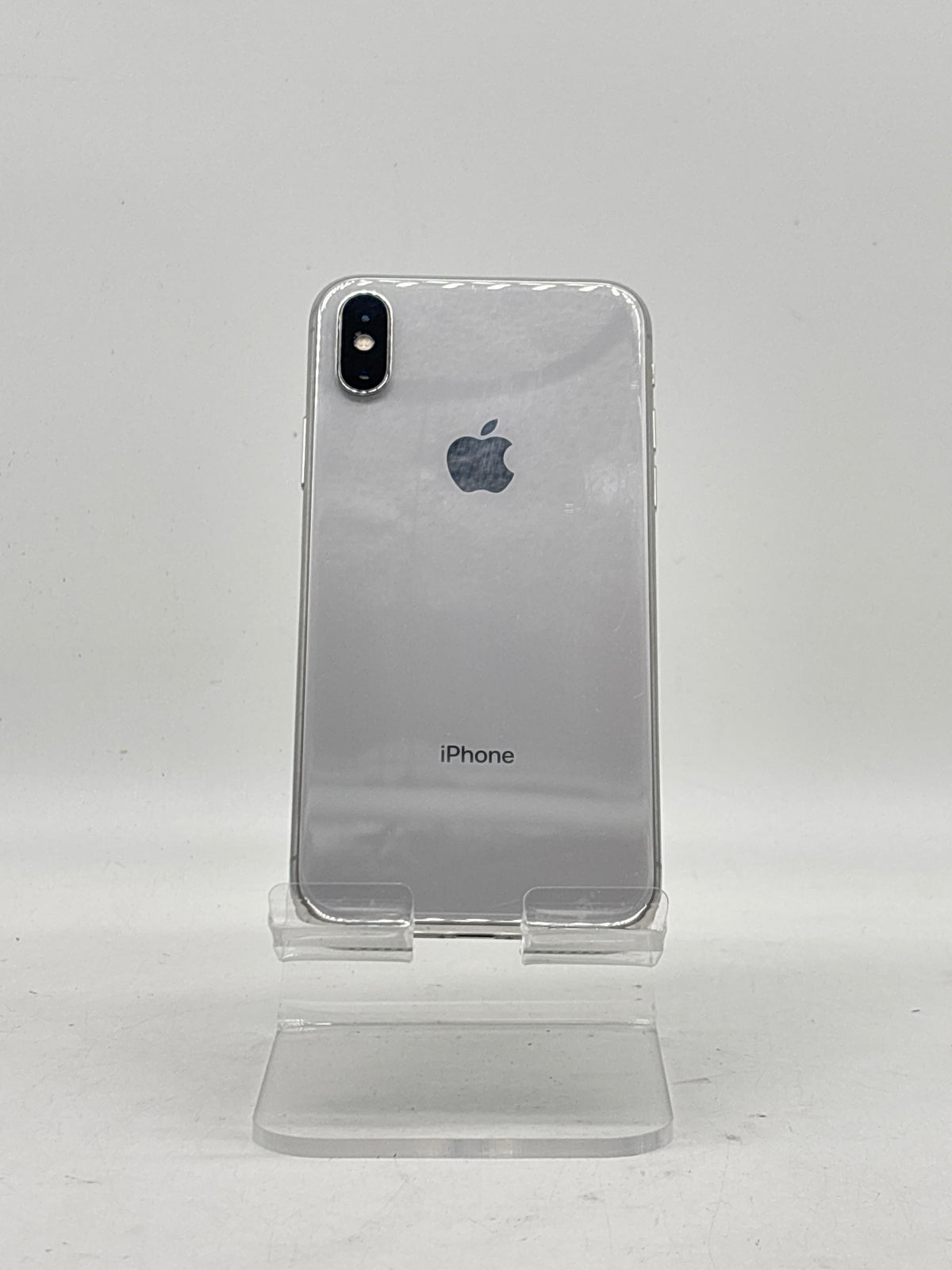 Apple iPhone X 5.8" A1865 256GB AT&T Only Silver - Cracked Camera Lens