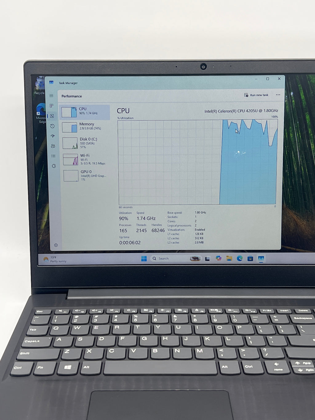 Lenovo IdeaPad S145-15IWL Celeron 4205U 4GB RAM 128GB SSD - Used