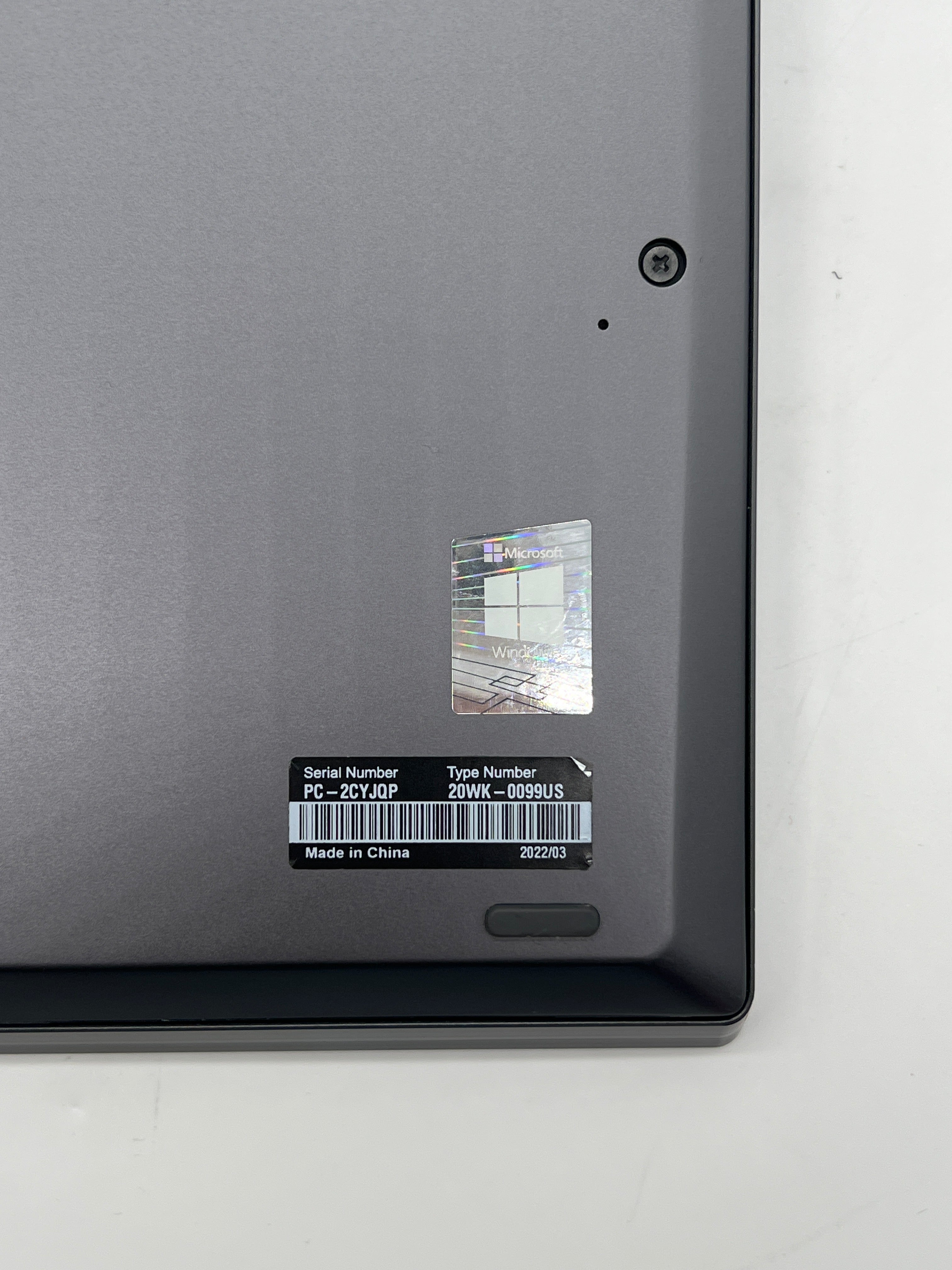 Lenovo ThinkPad X13 Gen 2 14 Inch i5-1185G7 16GB RAM 256GB SSD Gray Used