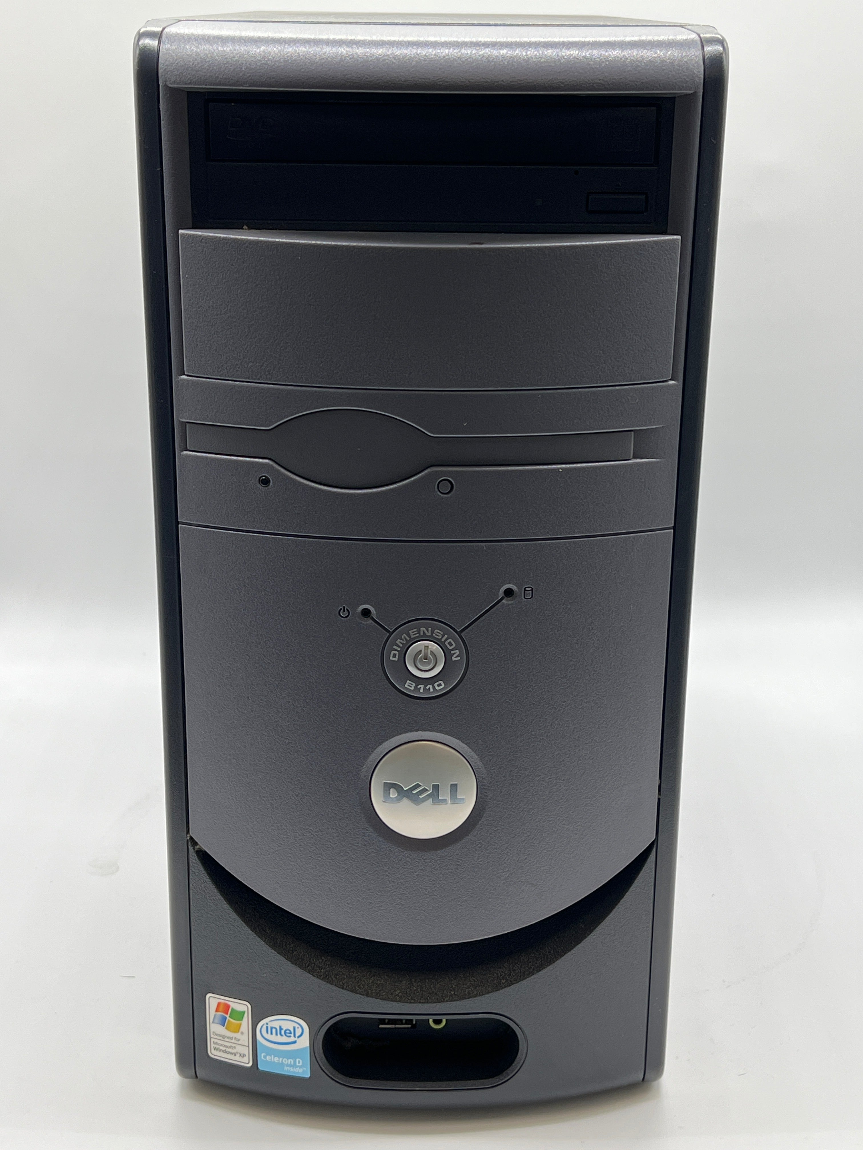 Dell Dimension 3000 Desktop Intel Celeron 2.4GHz 512MB RAM 80GB HDD Black Used