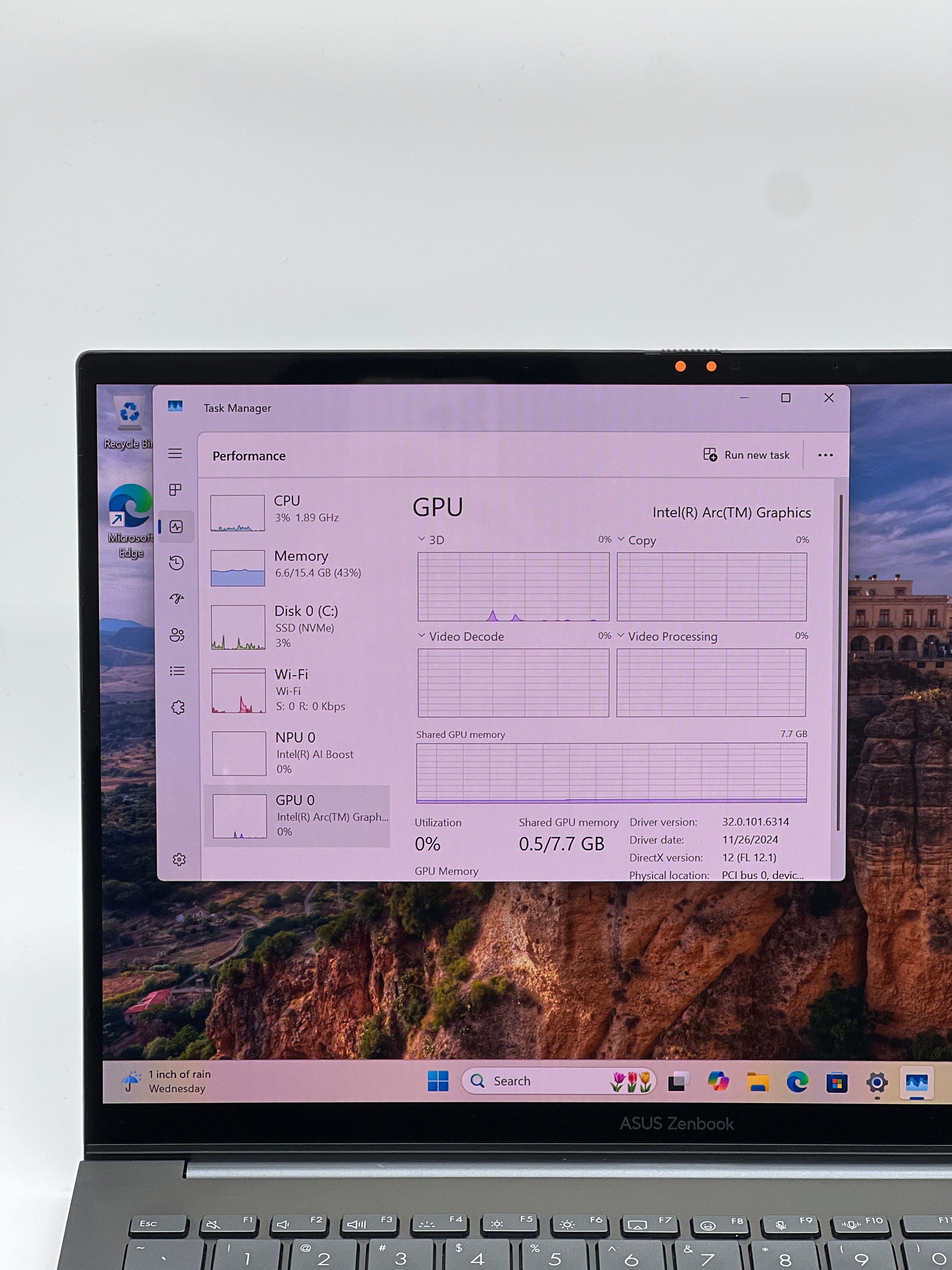 Asus ZenBook 14 Q425M OLED Ultra 7 155H 16GB RAM 1TB SSD