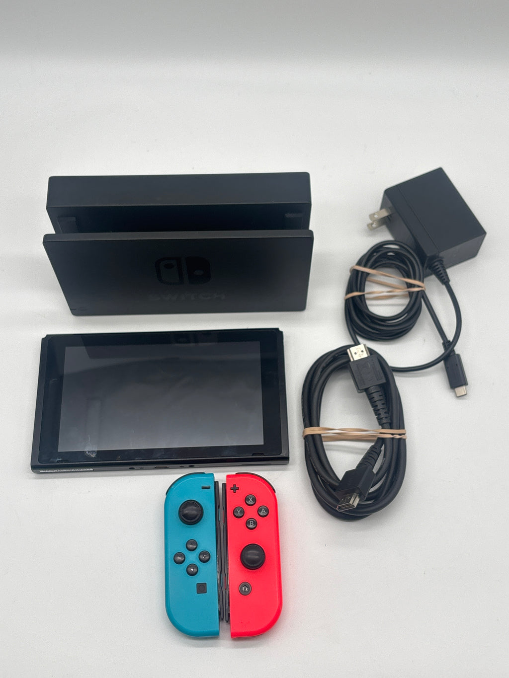 Nintendo Switch HAC-001 2017 Black 64GB Handheld System Used