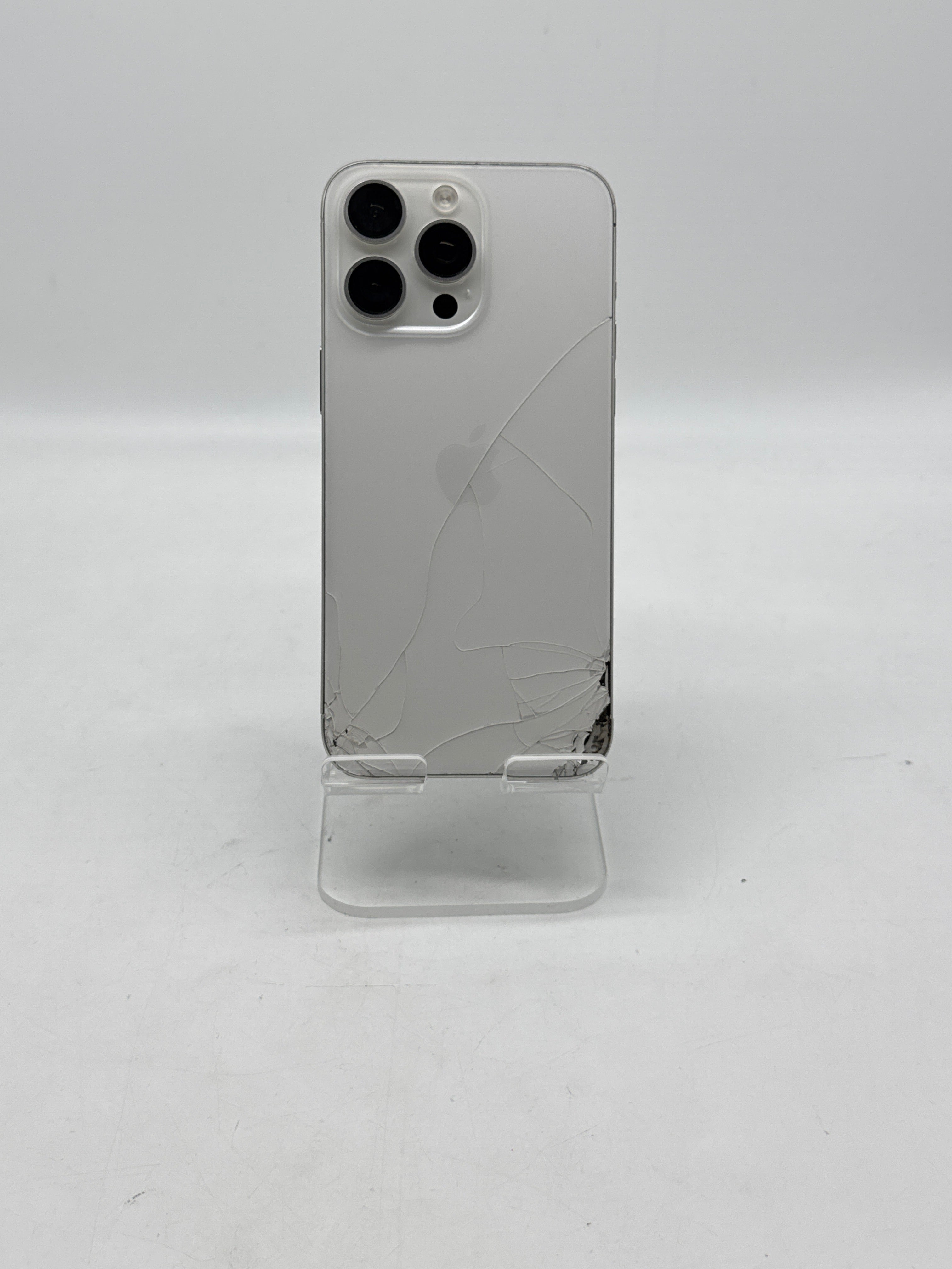 Apple iPhone 15 Pro Max 256GB Unlocked - Cracked Screen/Back