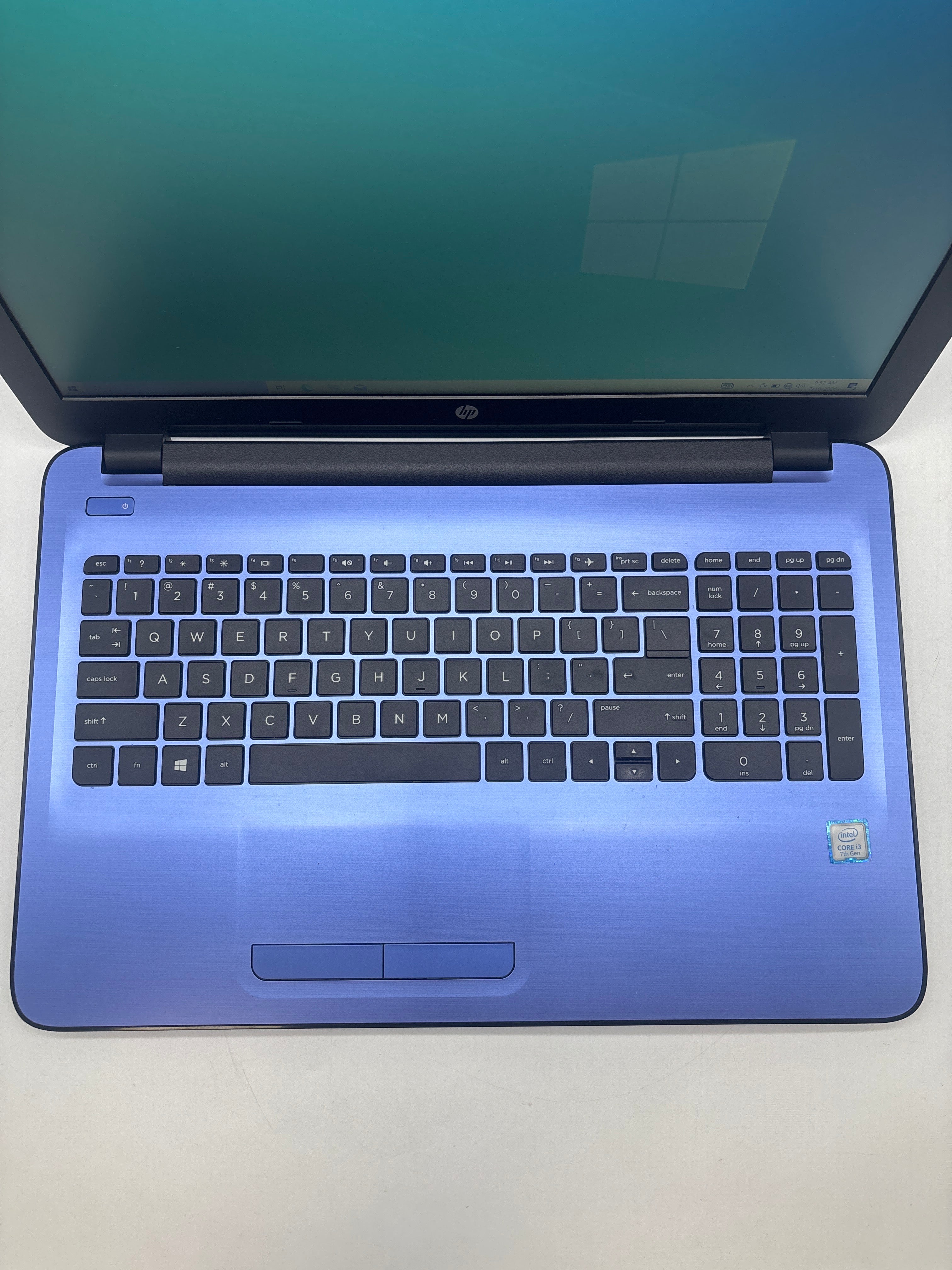 HP 15t-ay100 15.6" Core i3-7100U 8GB RAM 128GB SSD Blue - Used