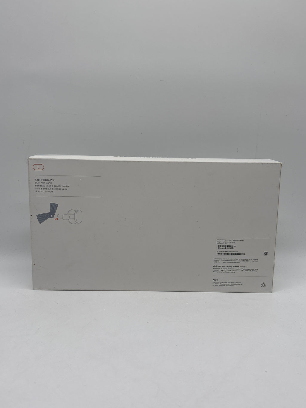 Apple Vision Pro Dual Knit Band MFHK4AM/A Gray New In Box