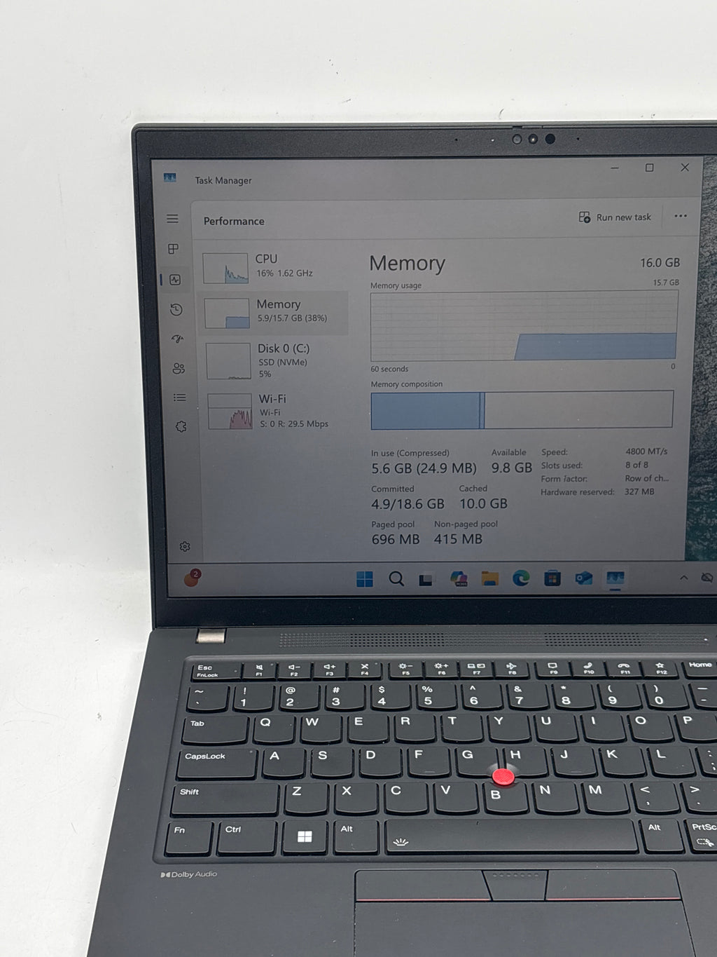 Lenovo ThinkPad T14s Gen 4 14" Core i7-1355U 16GB RAM 512GB SSD Black - Used