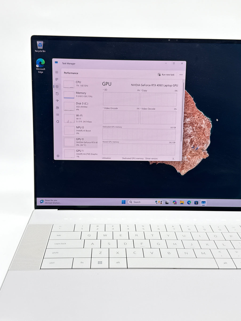 Dell XPS 16 9640 Ultra 9 64GB RAM 4TB SSD RTX 4060 Touch 4K OLED