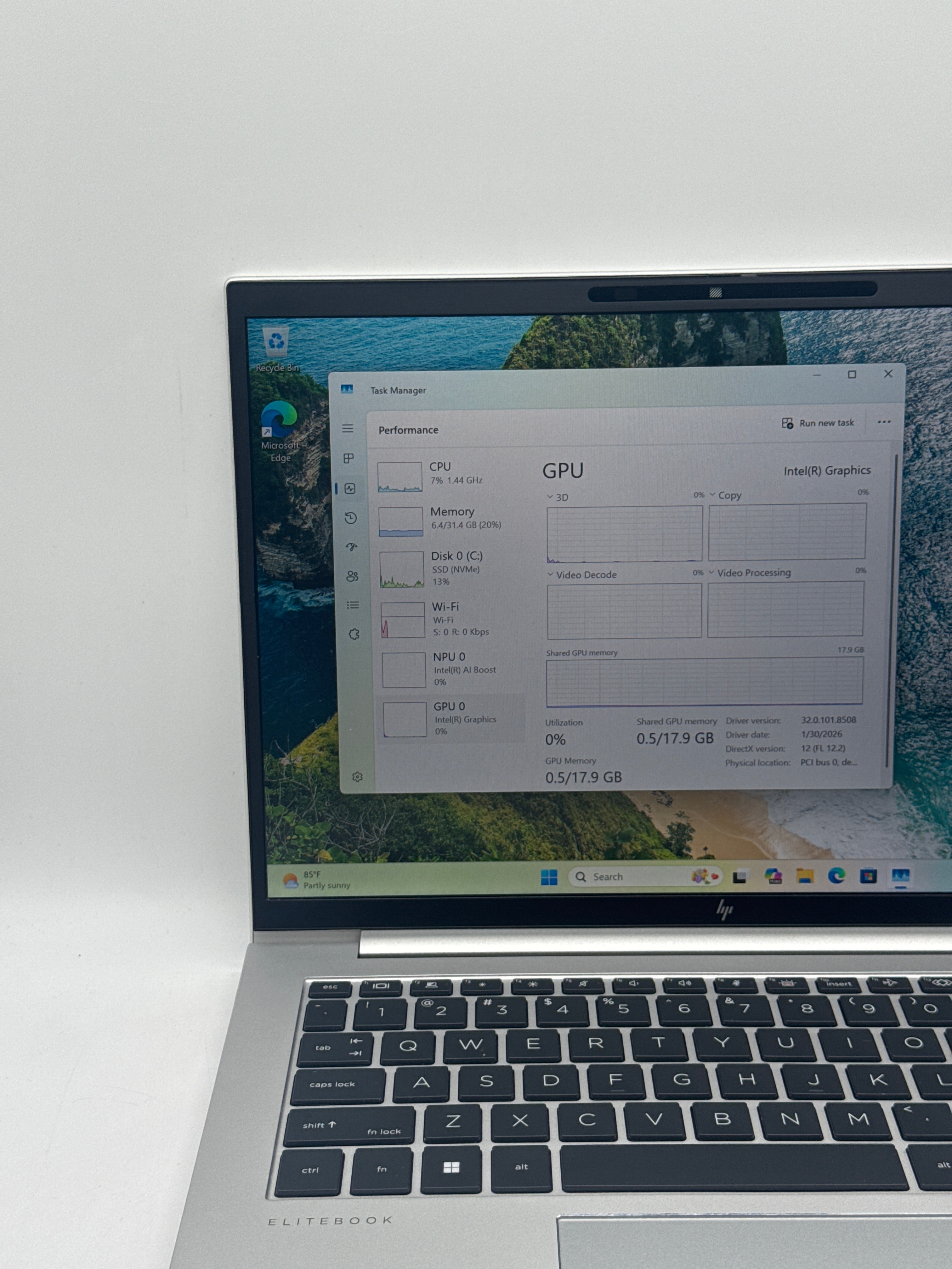 HP EliteBook 840 G11 Ultra 5 135U 32GB RAM 256GB SSD