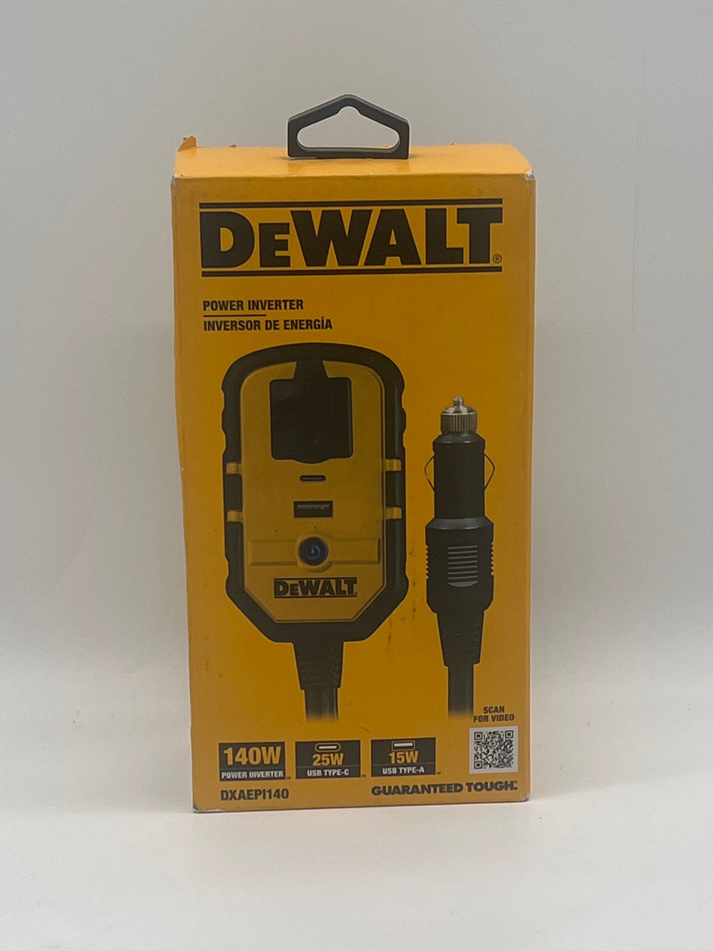 DeWalt DXAEPI140 12V 140W Power Inverter New In Box