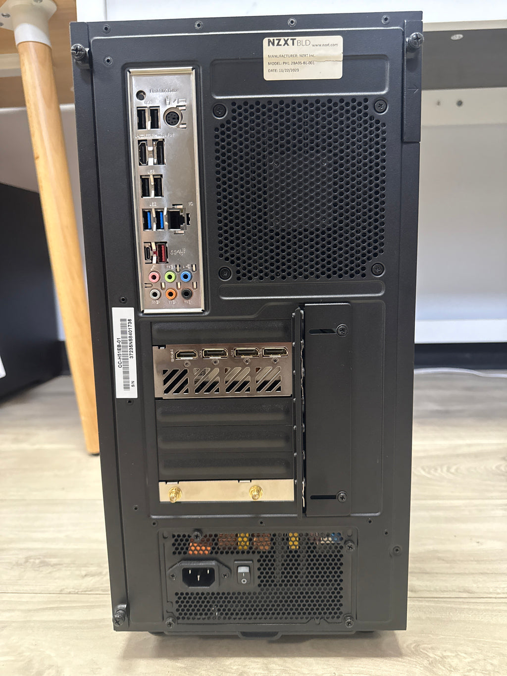 Custom Gaming PC Ryzen 7 5800X 16GB RAM 1TB SSD RTX 4070 12GB Win 11 - Used