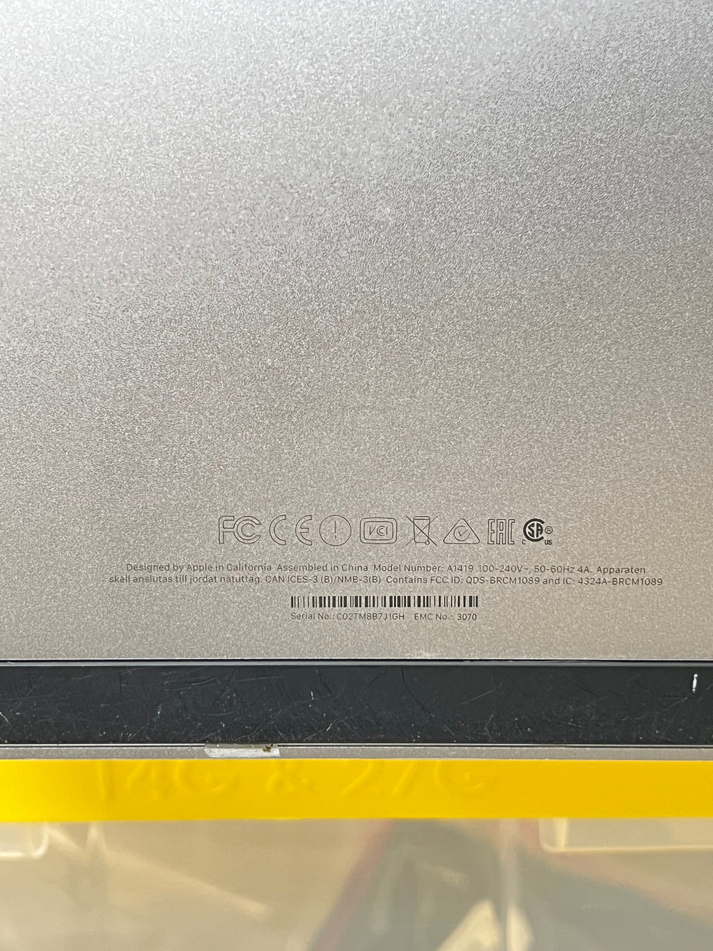 Apple iMac 2012 i5 3.5GHz 8GB RAM 1TB HDD