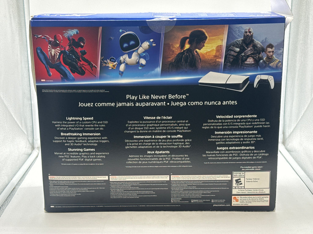 Sony PlayStation 5 Slim Digital CFI-2115 825GB Console Tested Working Used