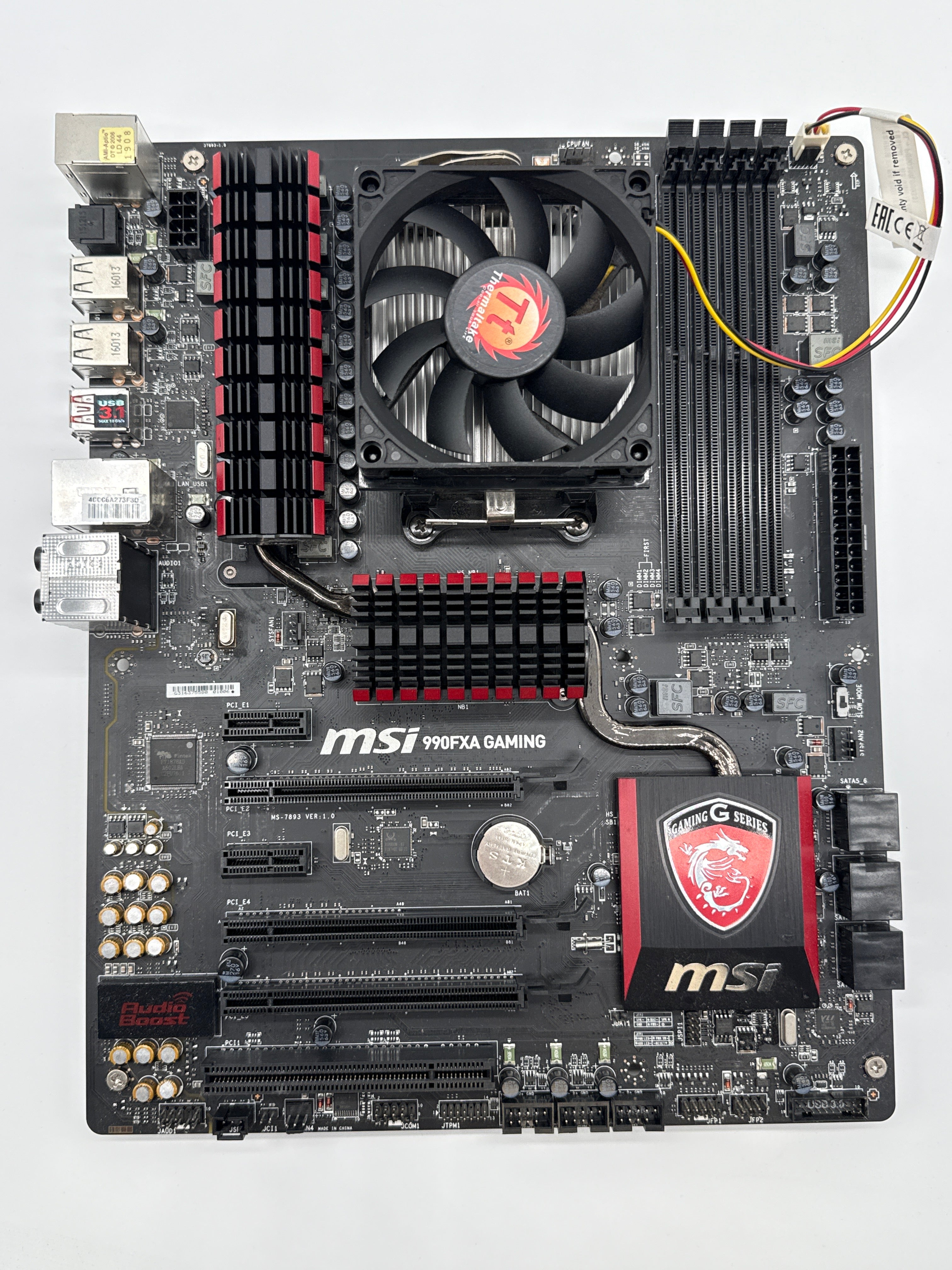 MSI 990FXA-GAMING AM3+ ATX Motherboard W/ AMD Athlon II X 2 3.4 GHz DUAL CORE