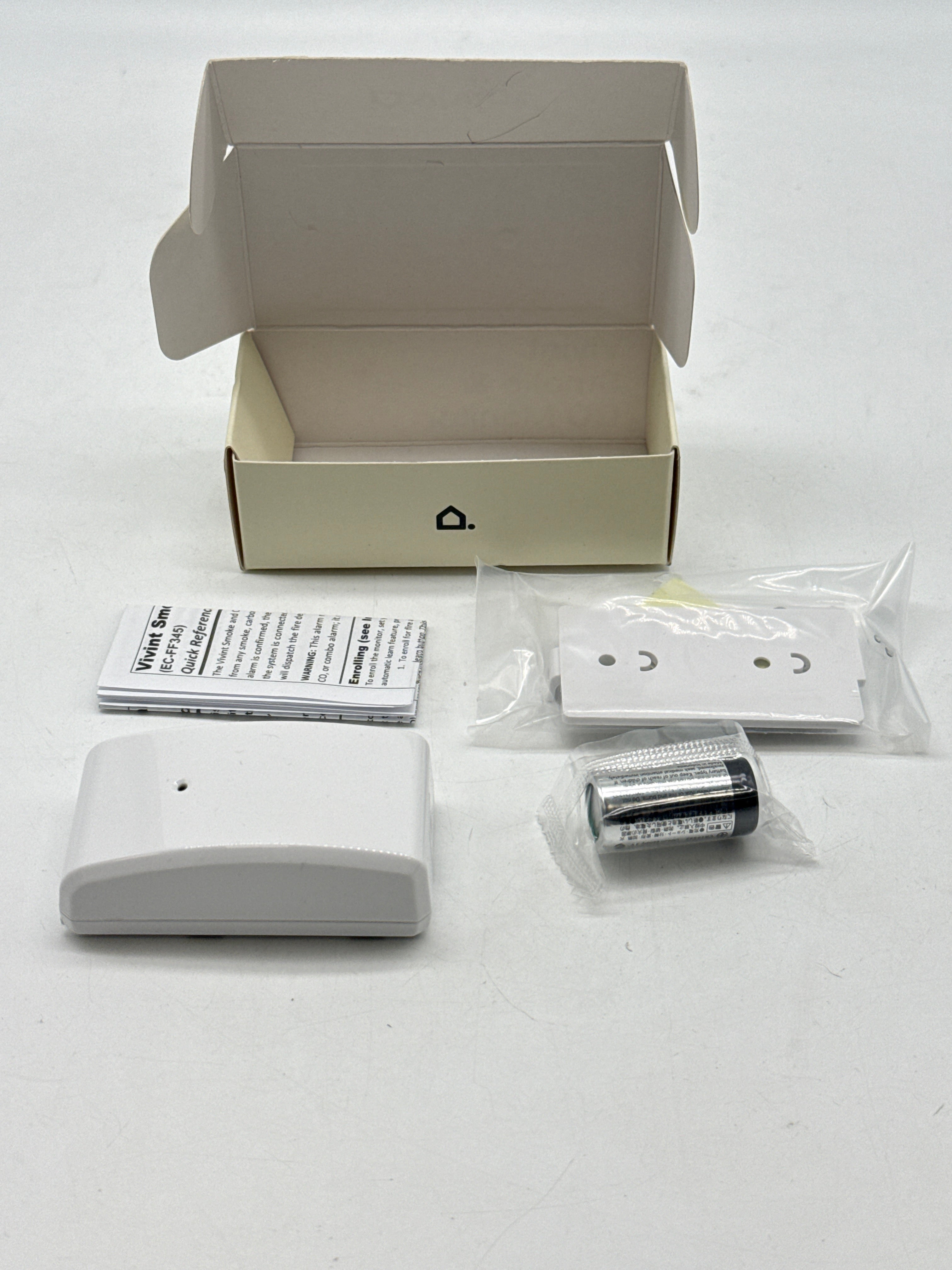 Vivint Smoke & CO Monitor Alarm White - New In Box