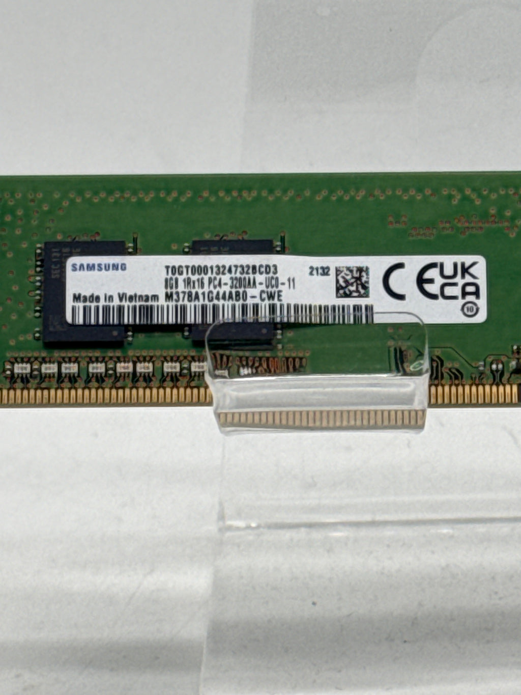 Lot of 20 Samsung 8GB DDR4-3200 288-Pin Non-ECC UDIMM M378A1G44AB0-CWE - Used