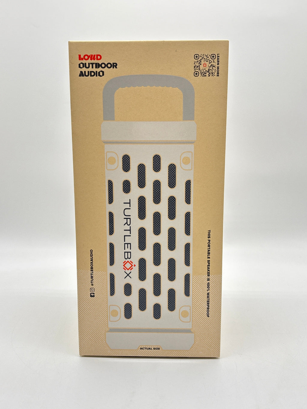 Turtlebox Ranger Portable Speaker White - Open Box