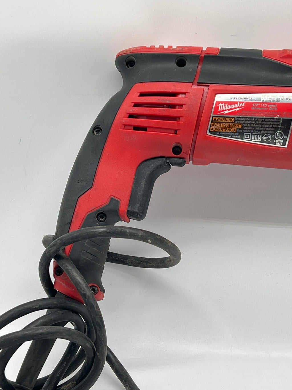 Milwaukee Tools Heavy Duty 1/2" 13mm HAMMER DRILL 120V - Used