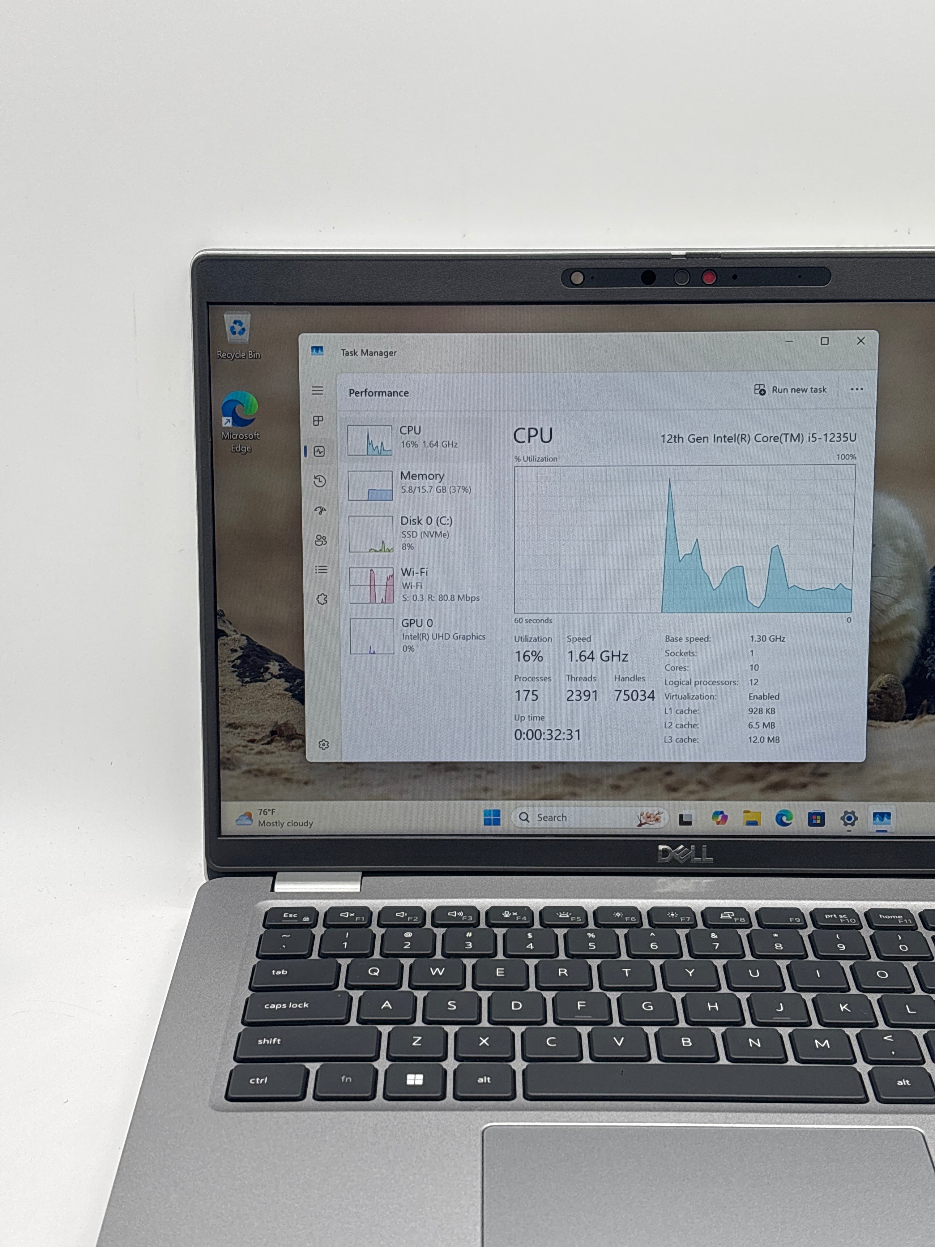Dell Latitude 5430 i5-1235U 16GB RAM 256GB SSD