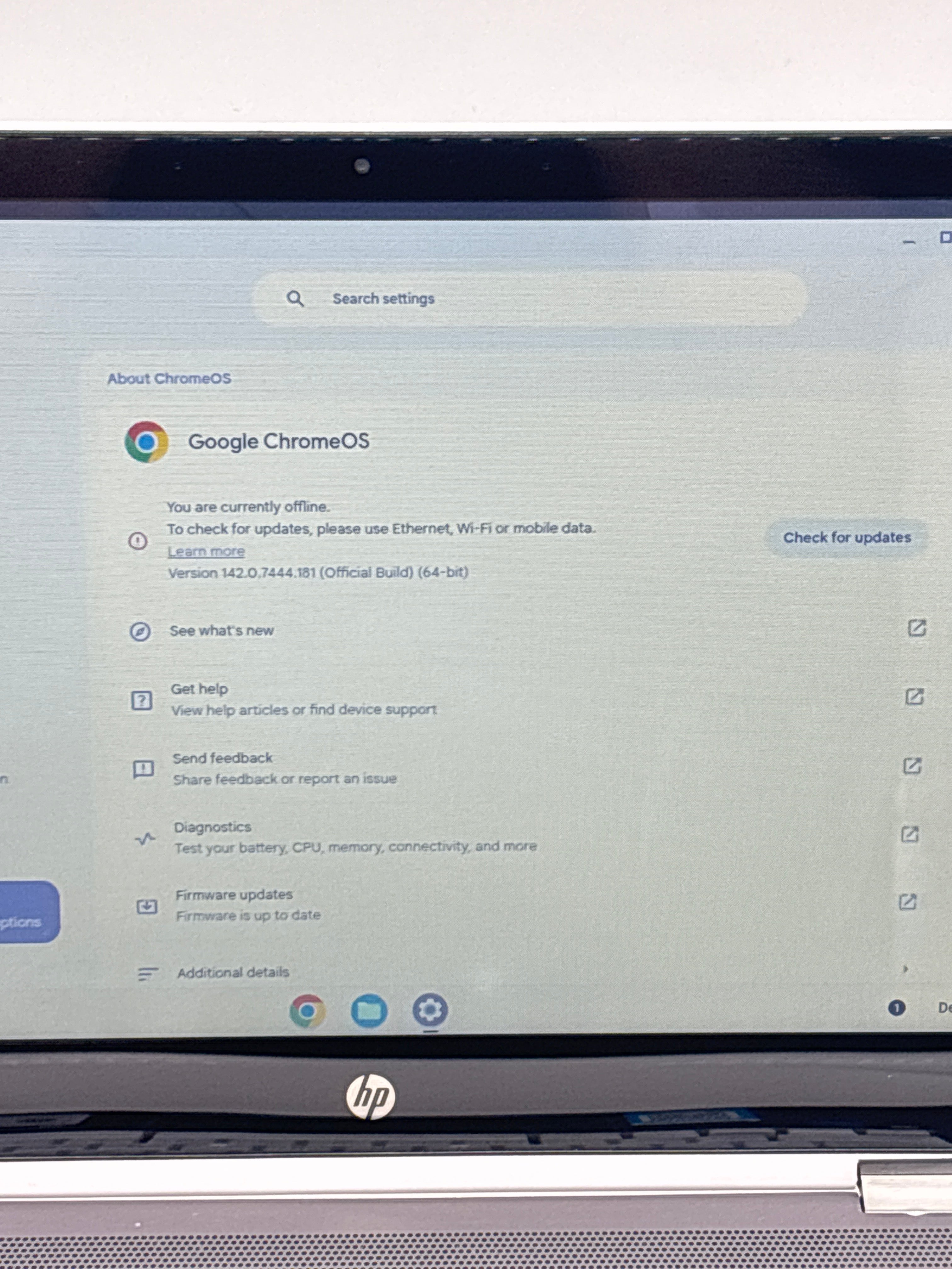 HP Chromebook x360 14B-CA0010NR Intel Celeron 4GB RAM 32GB eMMC