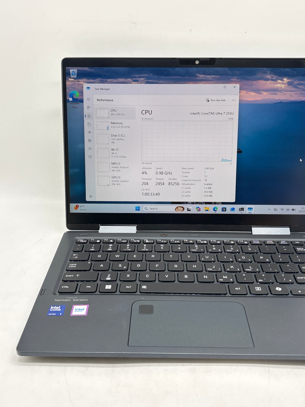 DynaBook Portege X30W-M Ultra 7 255U 16GB RAM DDR5 512GB SSD 13.3in - Used