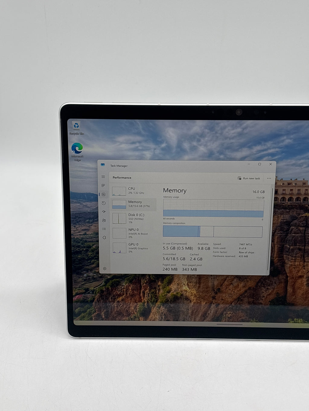 Microsoft Surface Pro 10 Business 2077 Ultra 5 135U 16GB RAM 256GB SSD