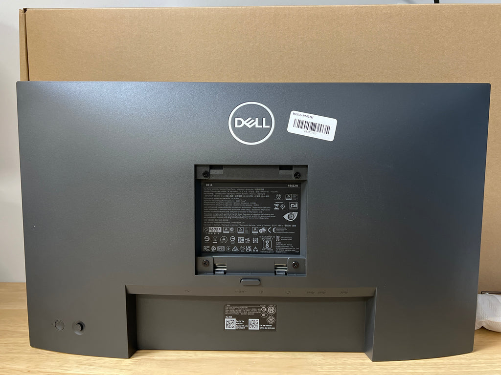 Dell P2422H 24 Inch Monitor Full HD 1080p IPS Technology Black Open Box