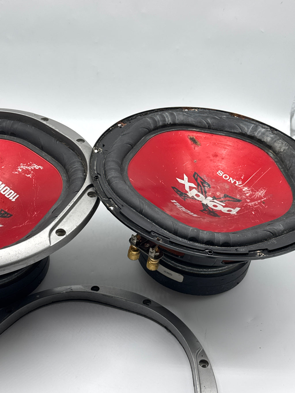 Sony Xplod XS-L100P5W 1100W 10" Car Subwoofers Pair - 4-Ohm SVC - For Parts