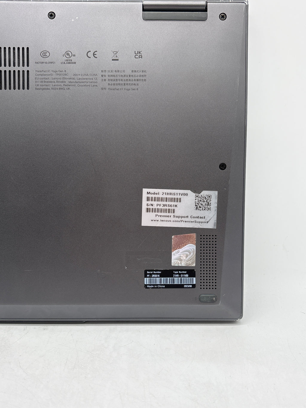 Lenovo ThinkPad X1 Yoga Gen 8 i7-1365U 16GB RAM 512GB SSD