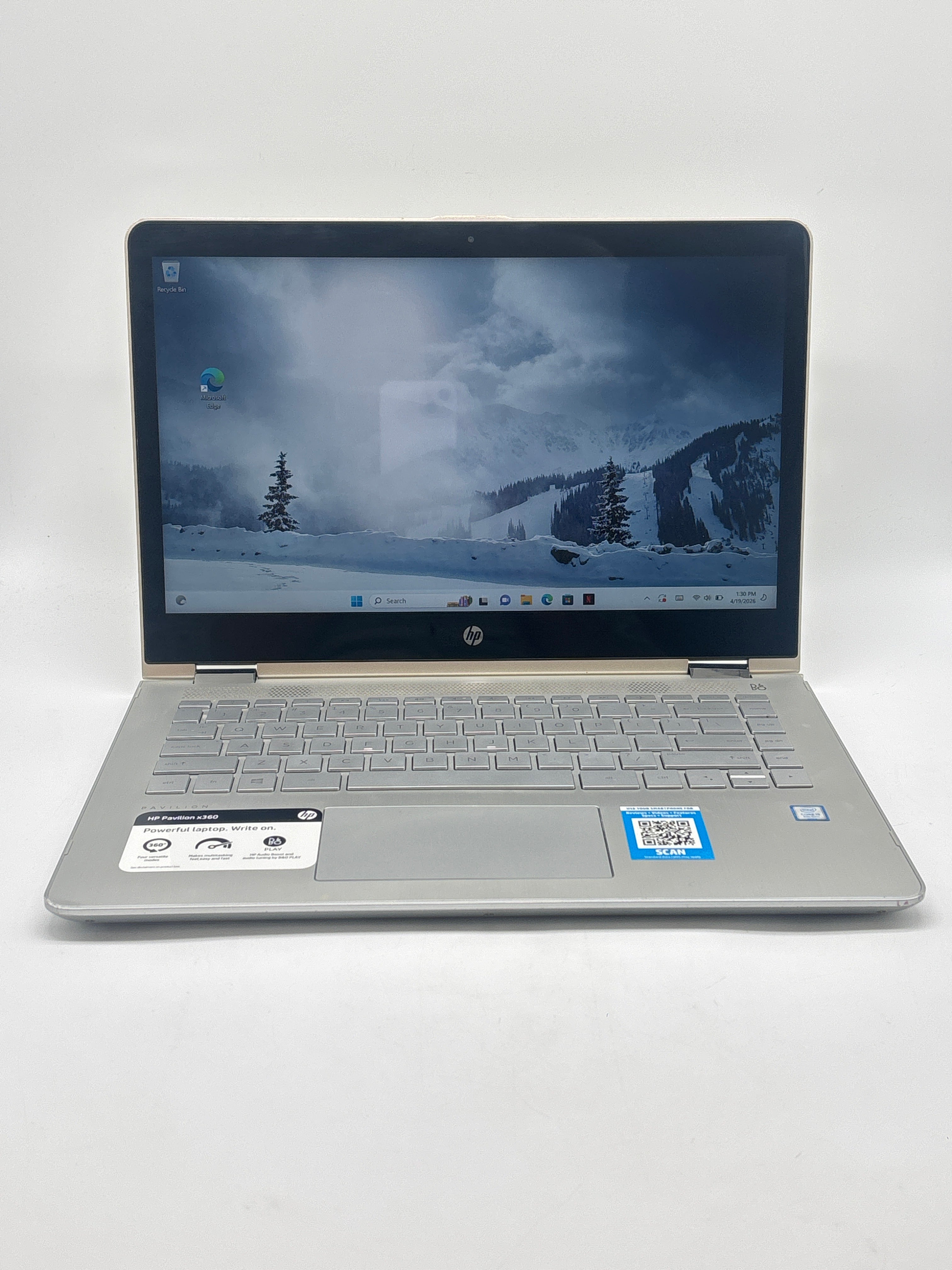 HP Pavilion x360 Convertible i5-8250U 8GB RAM 128GB SSD - Used
