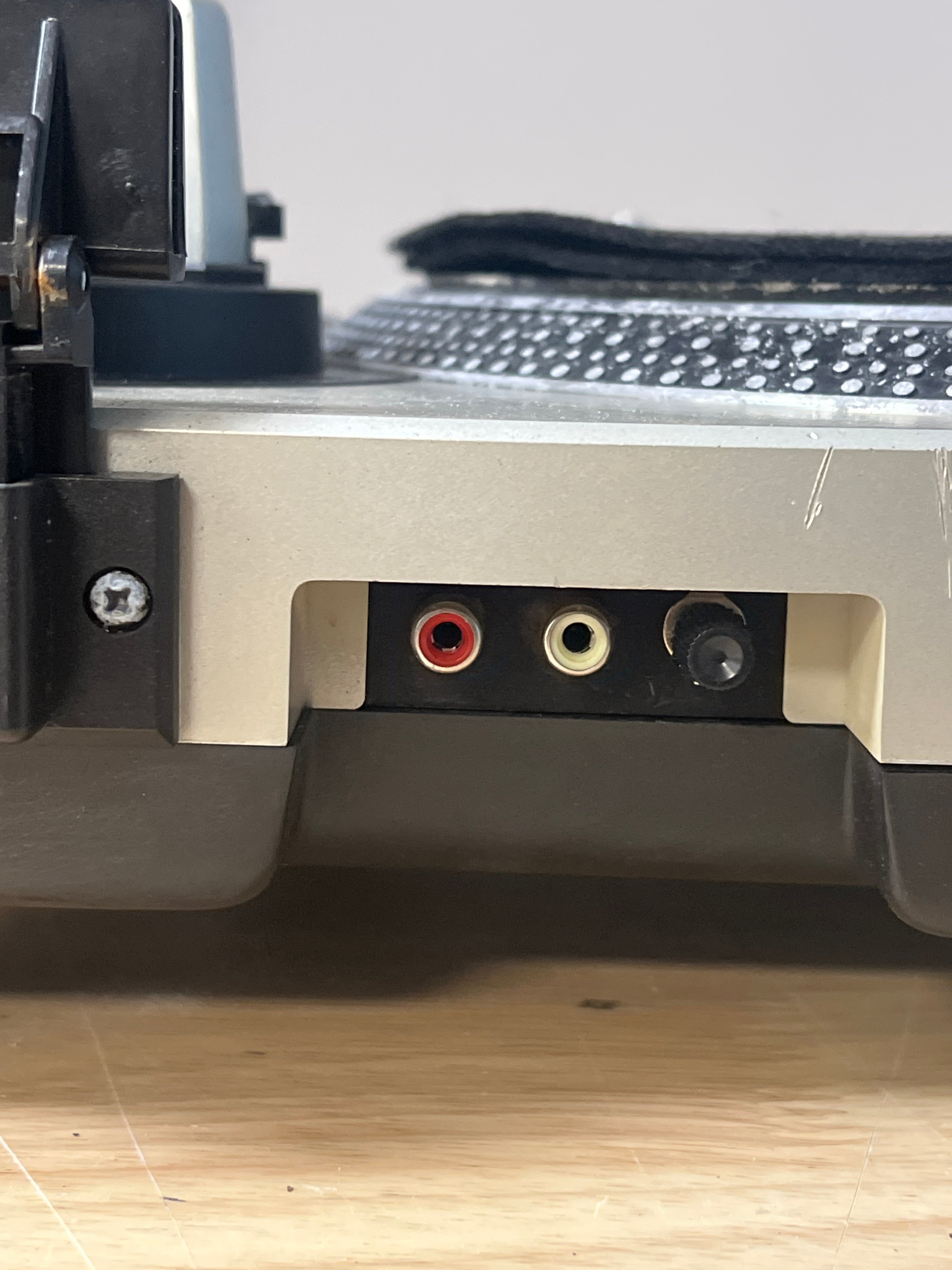 Gemini XL-500 II DJ Turntable Silver Direct Drive For Parts