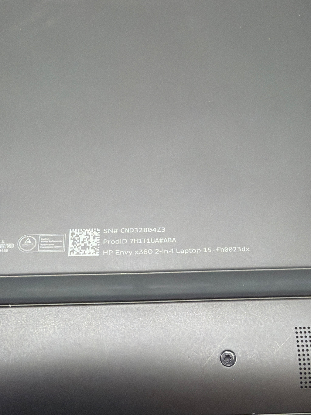 HP Envy x360 2-in-1 15-FH0023DX Laptop Ryzen 7 16GB RAM 512GB SSD