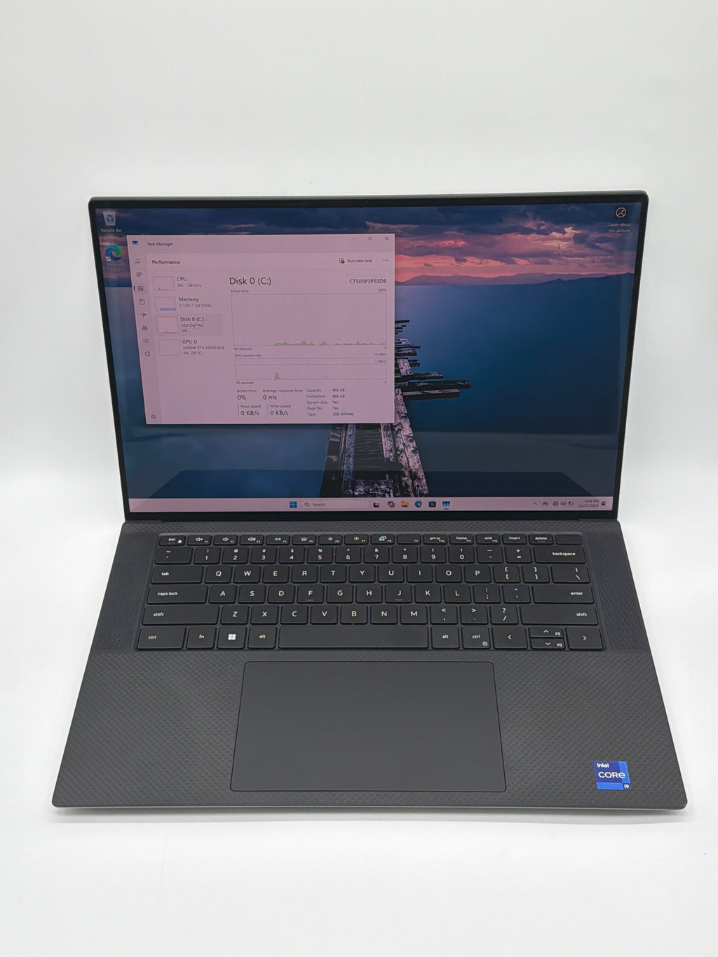 Dell Precision 5570 15.6" i9-12900H 32GB RAM 1TB SSD RTX A2000 Used