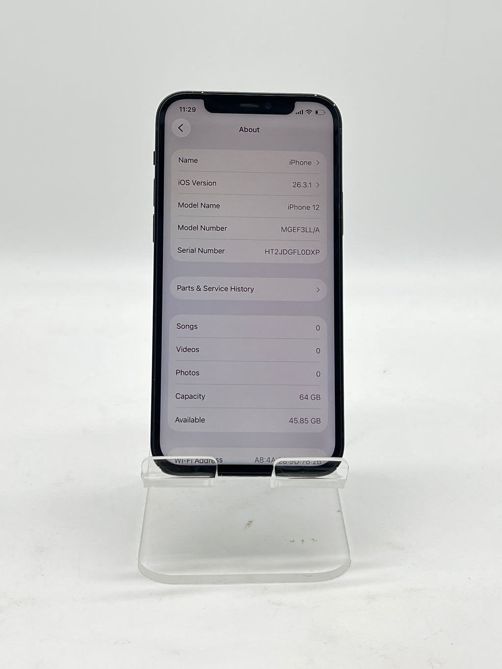Apple iPhone 12 64GB AT&T Black Used B