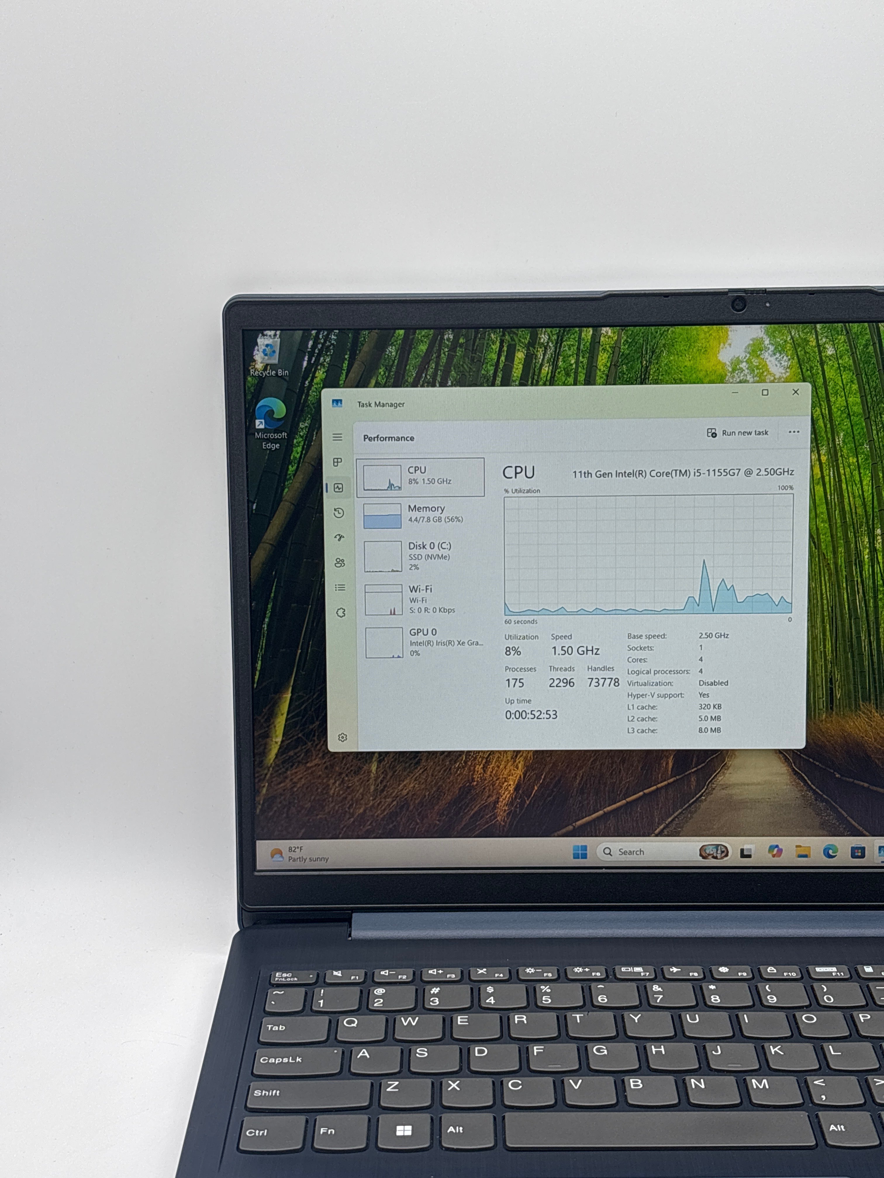 Lenovo Ideapad 3 15ITL6 Touch i5-1155g7 8GB RAM 512GB SSD