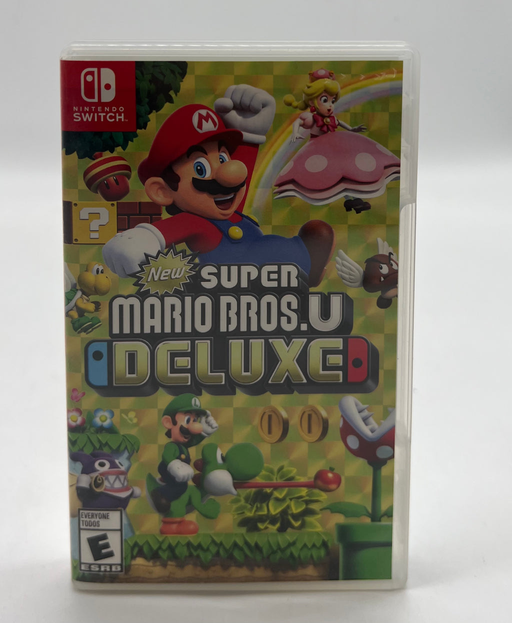 Super Mario Bros U Deluxe PAL Nintendo Switch Game with Box - Used