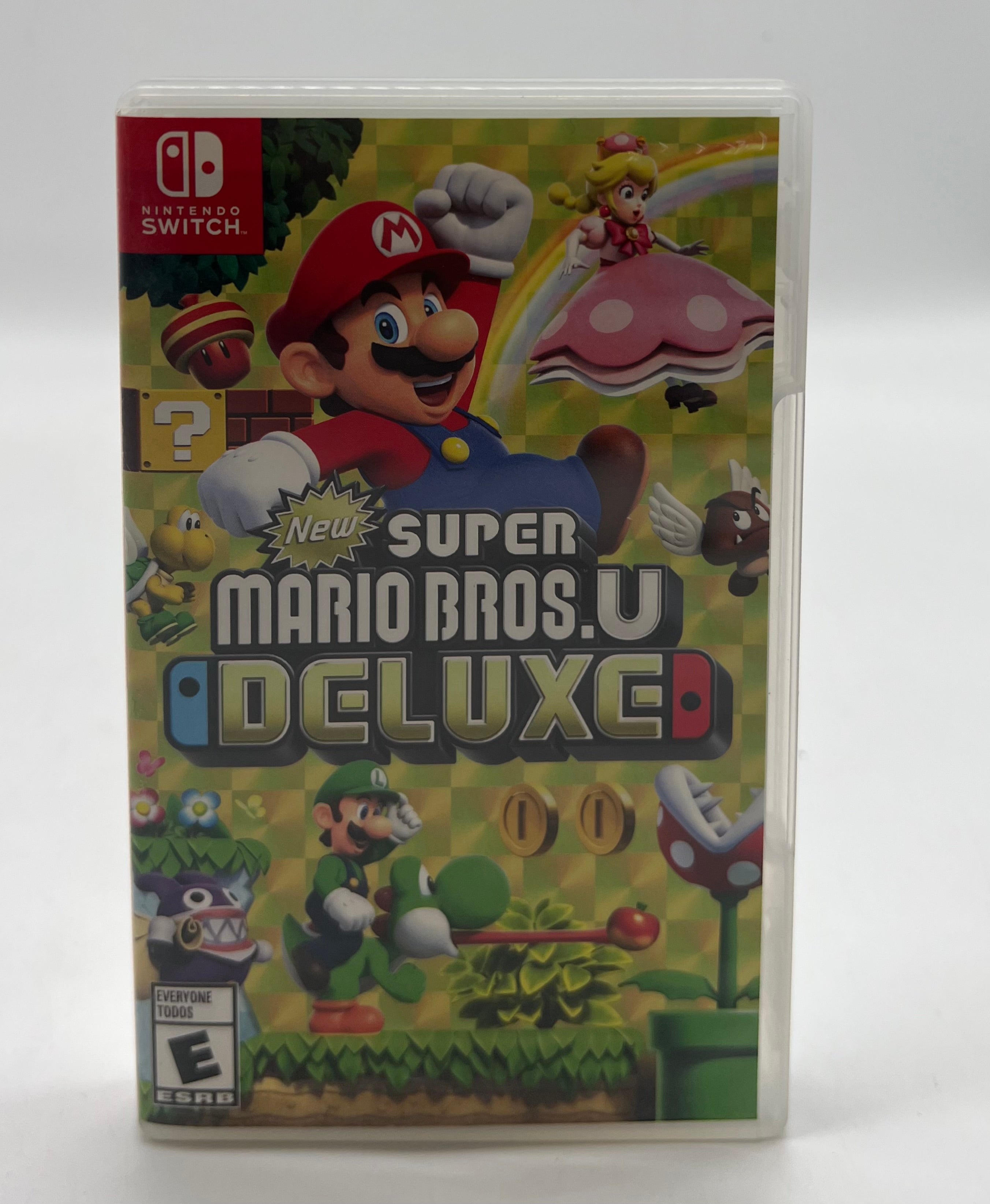 Super Mario Bros U Deluxe PAL Nintendo Switch Game with Box - Used