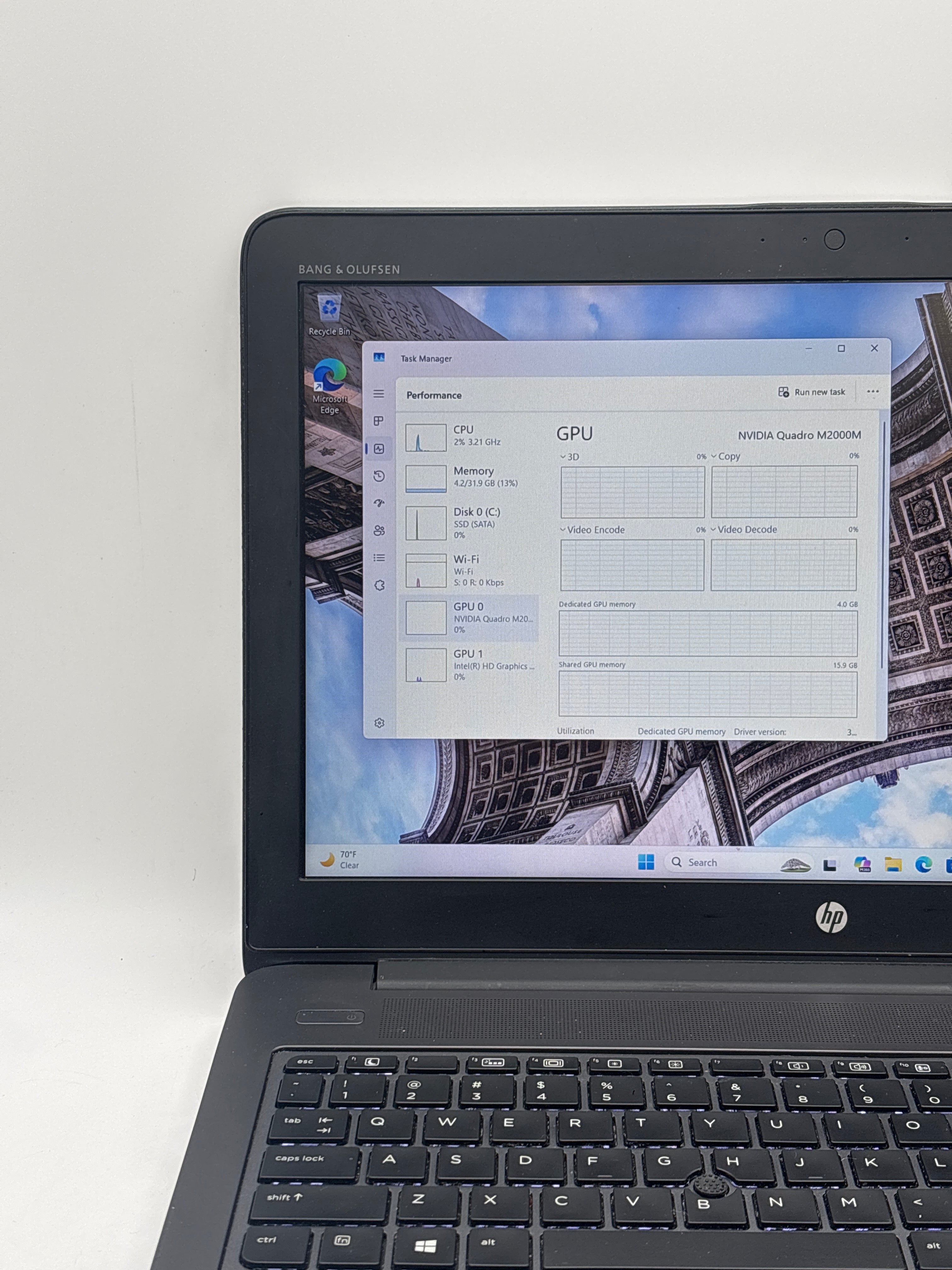 HP Zbook 15 G3 i7-6820HQ 32GB RAM 512GB SSD
