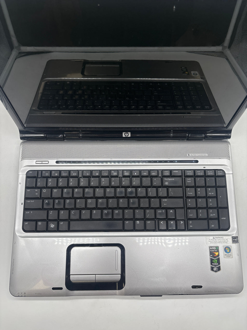 HP Pavillion dv2000 AMD Turion 64 X2 4GB RAM 250GB HDD - Bad HDD